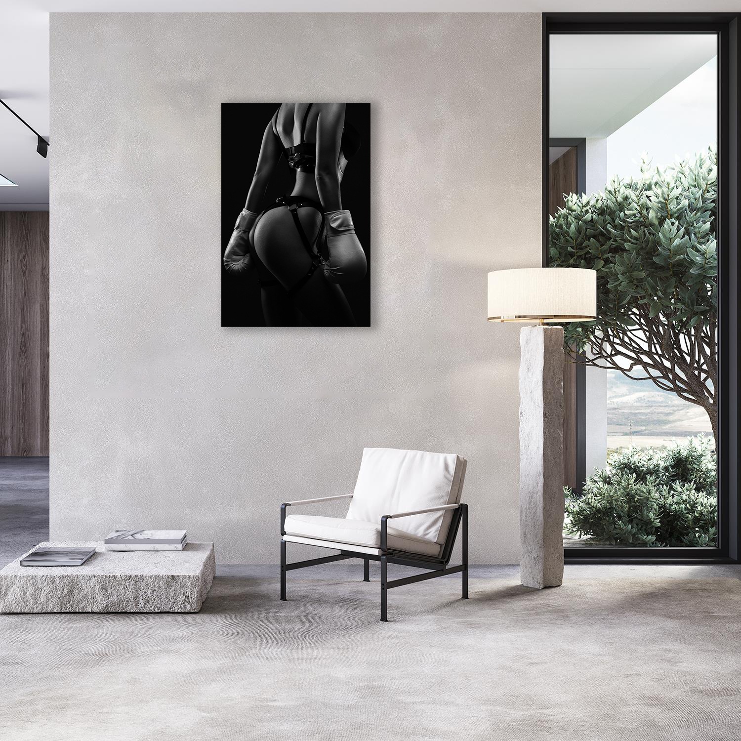 queence Alu-Dibond-Druck 'Sexy Frauenkörper in Dessous und Boxhandschuhen' Bilder von Frauen Erotische Bilder Frau Körper Modern Personen 1 Stk. tlg. Erotische Fotokunst in Galeriequalität inkl. Aufhängesystem