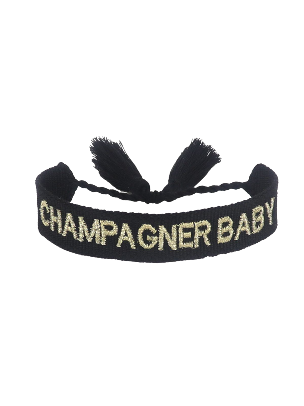 Be Famous Web Freunschaftsarmband CHAMPAGNER BABY