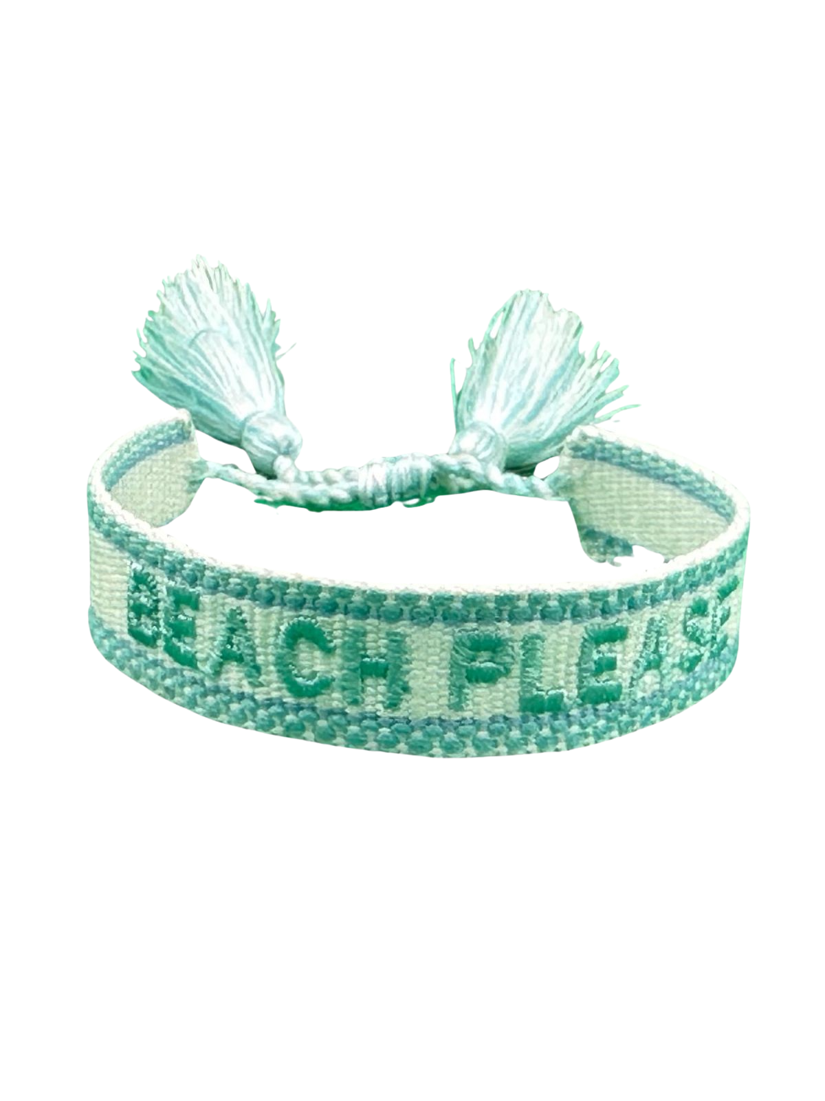 Be Famous Web Freunschaftsarmband BEACH PLEASE