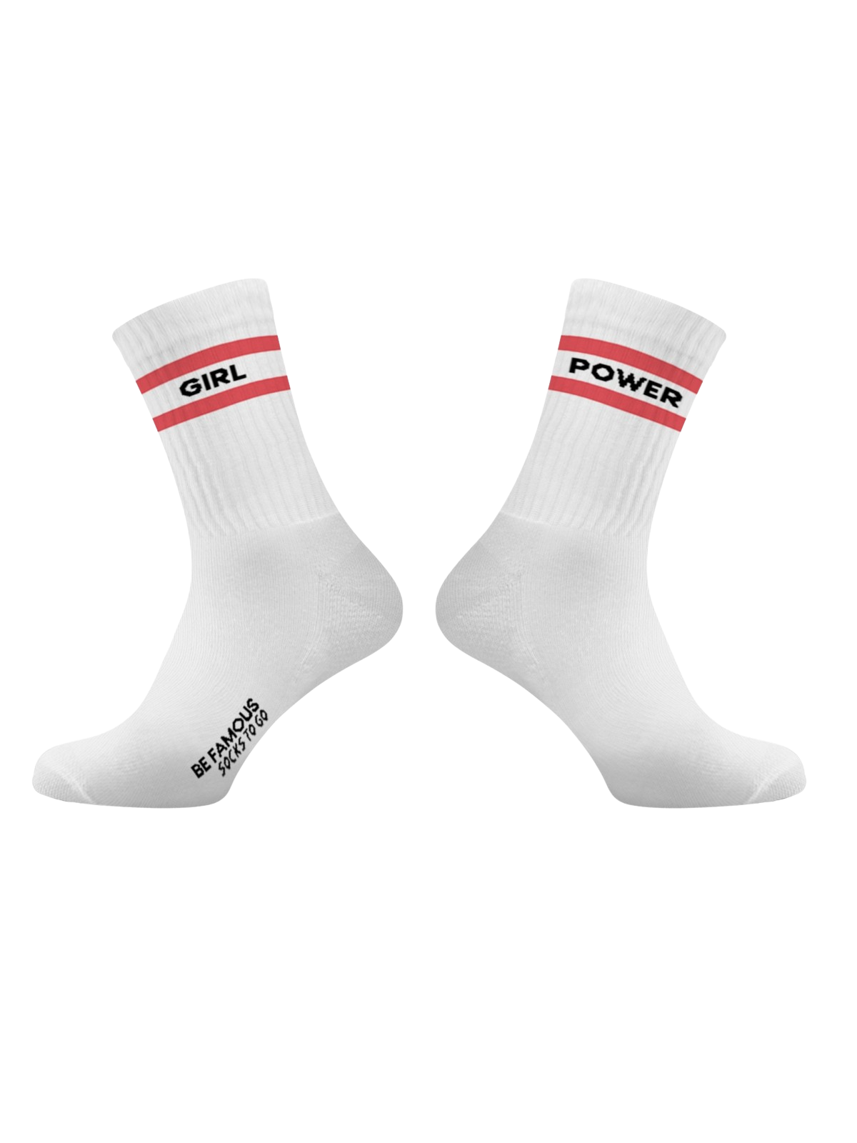 Be Famous x Socks to go Statement Socken GIRL POWER