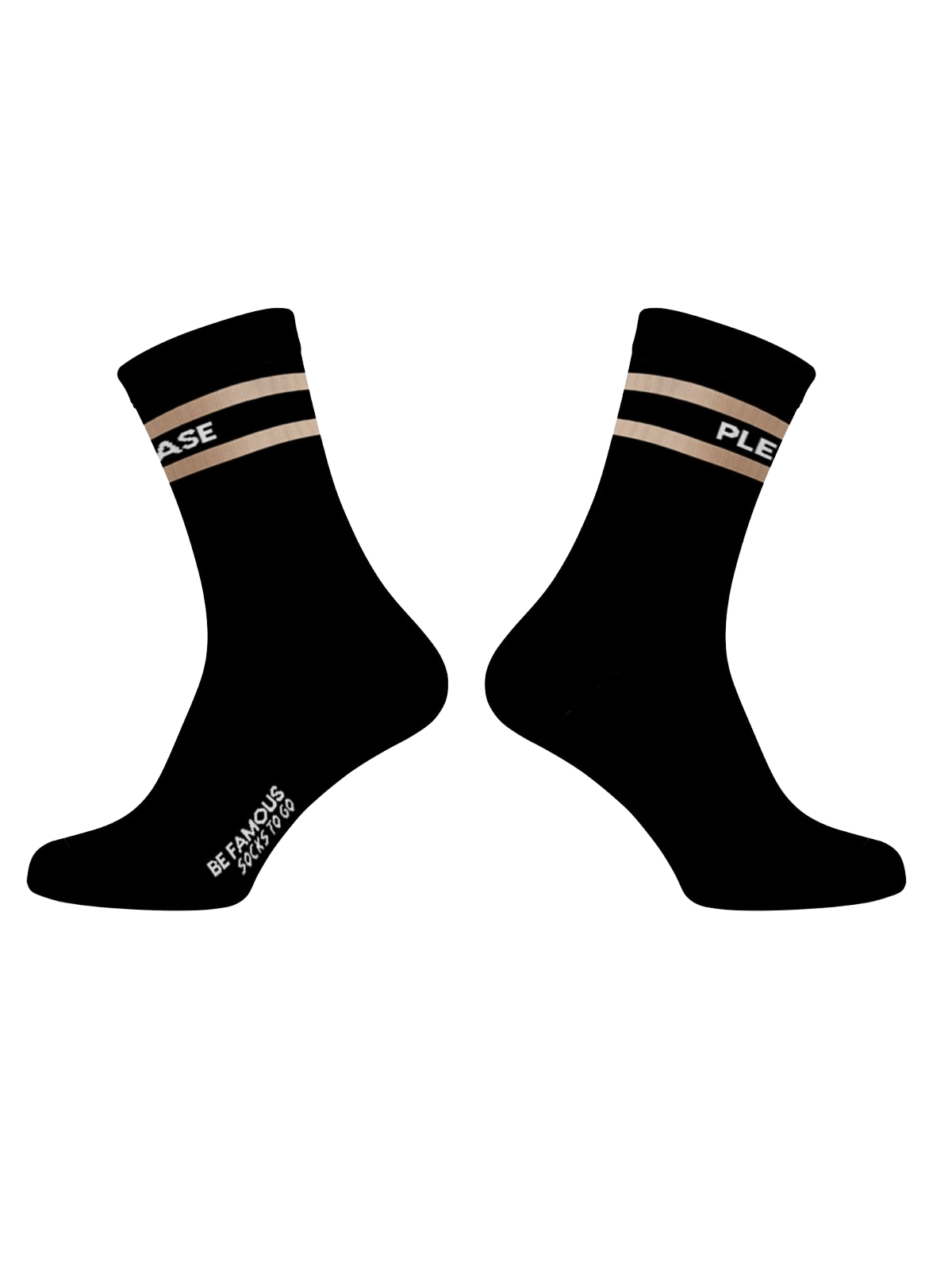 Be Famous Socks to go Statement Socken PROSECCO PLEASE