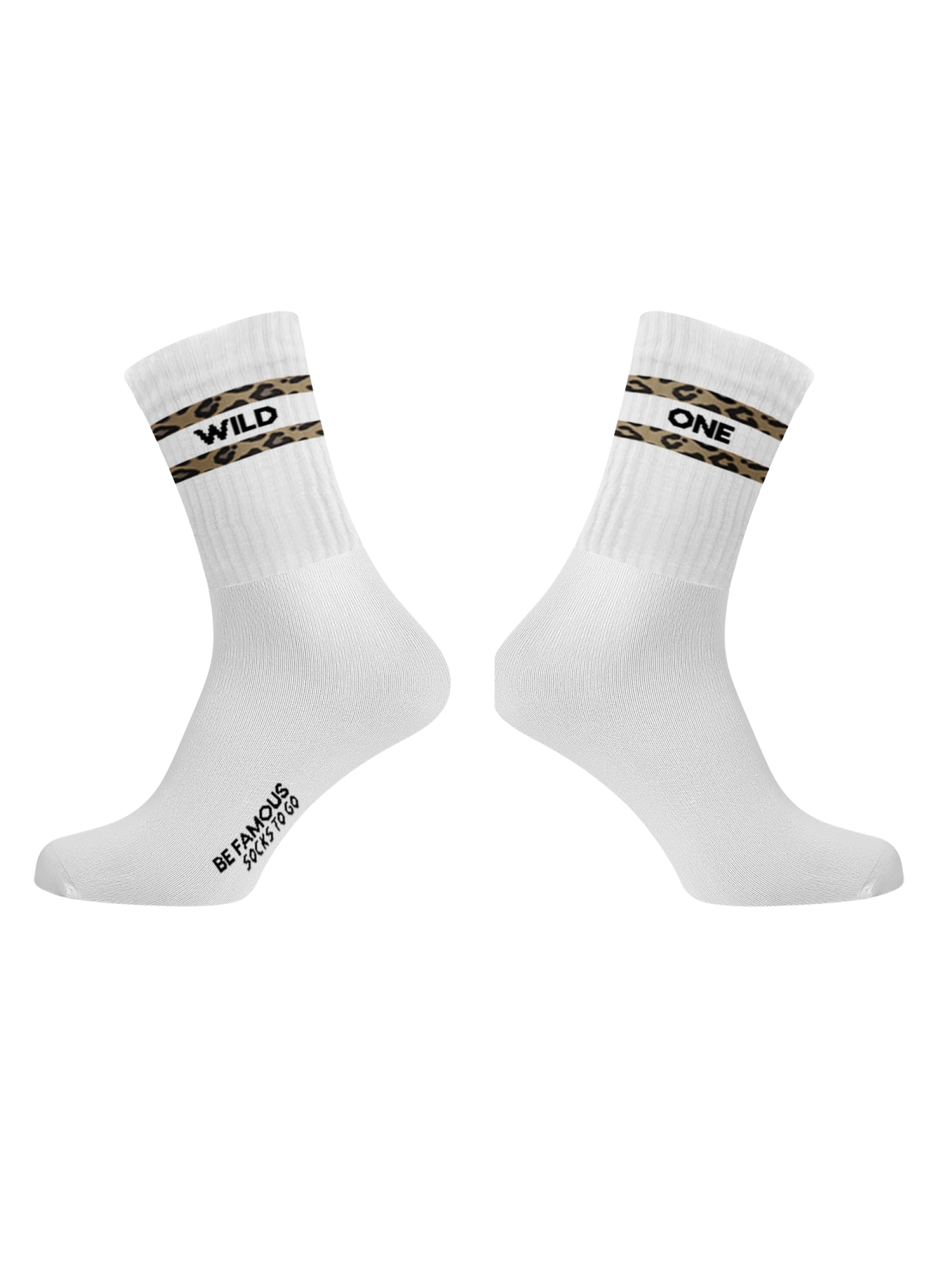Be Famous Socks to go Statement Socken WILD ONE