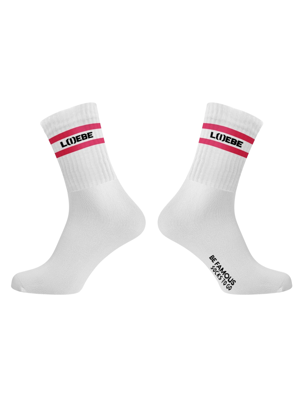 Be Famous  Socks to go  Statement  Socken L(I)EBE