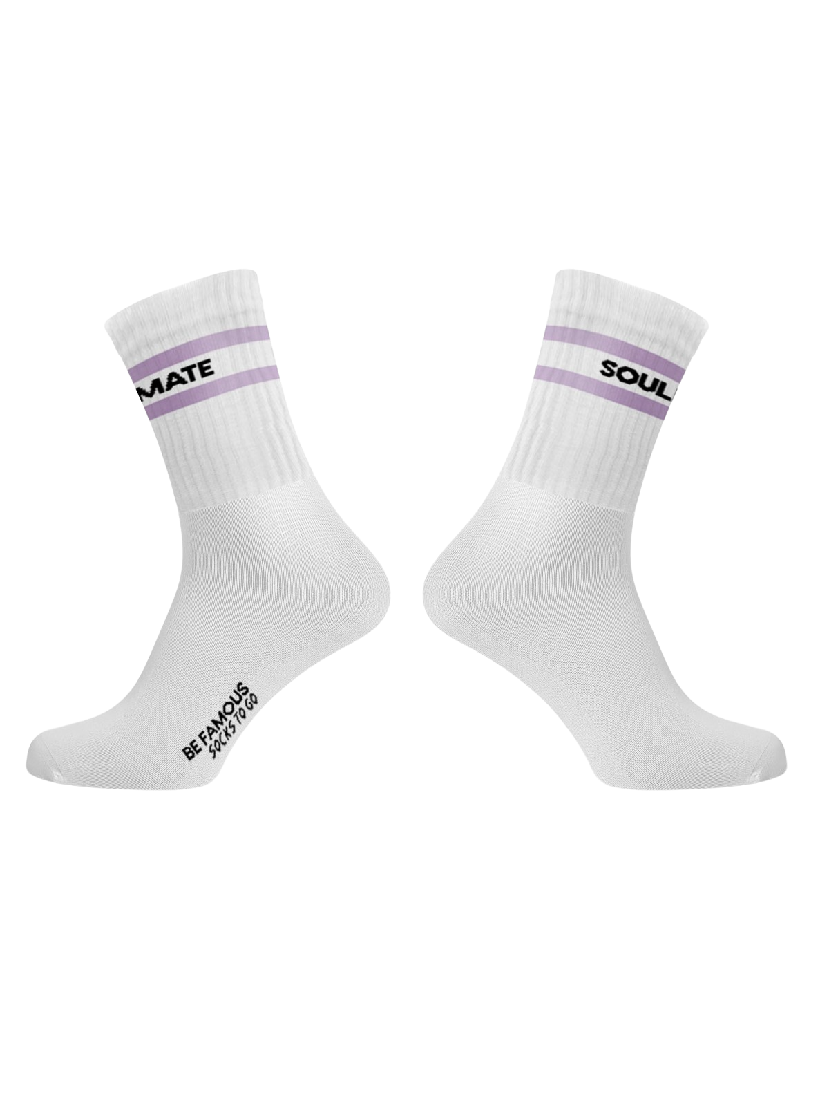 Be Famous Socks to go Statement Socken SOULMATE