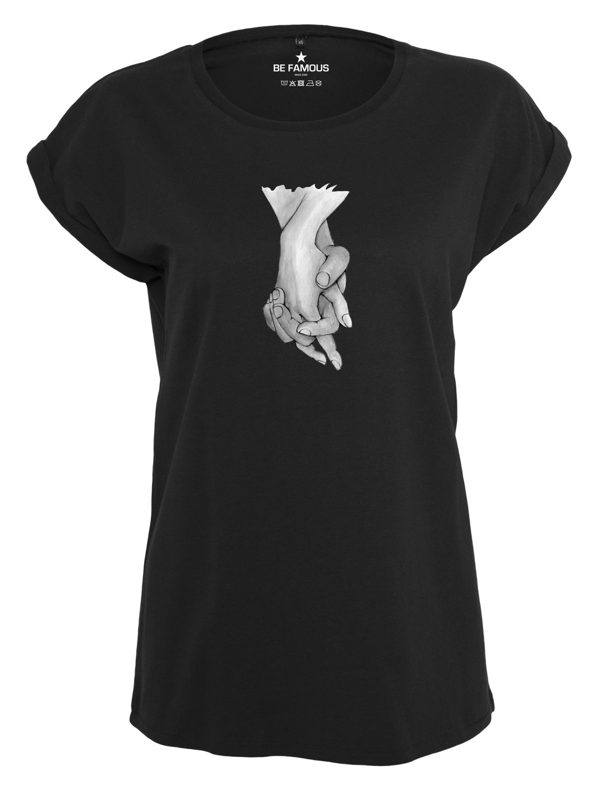 Be Famous Classic Roll Up T-Shirt Togepho
