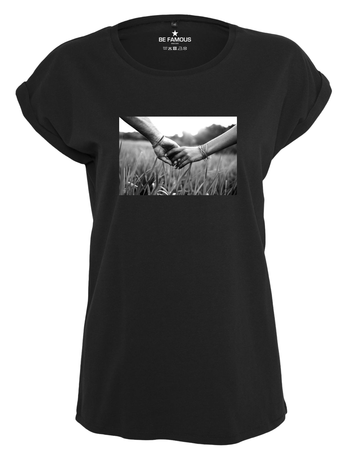 Be Famous Classic Roll Up T-Shirt Togetherpho