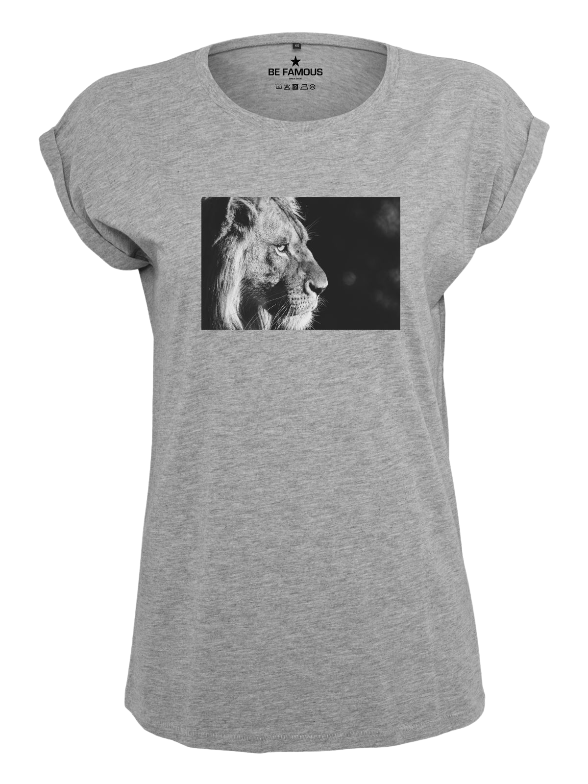 Be Famous Classic Roll Up T-ShirBe Famous Classic Roll Up T-Shirt Lionpho