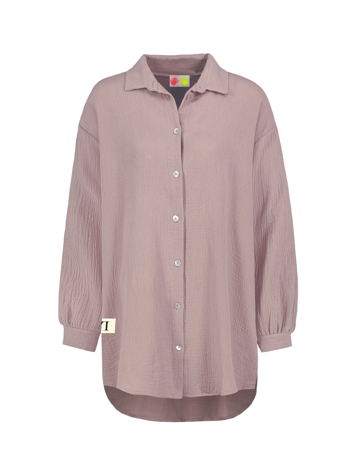 LL -Musselin Bluse light purple