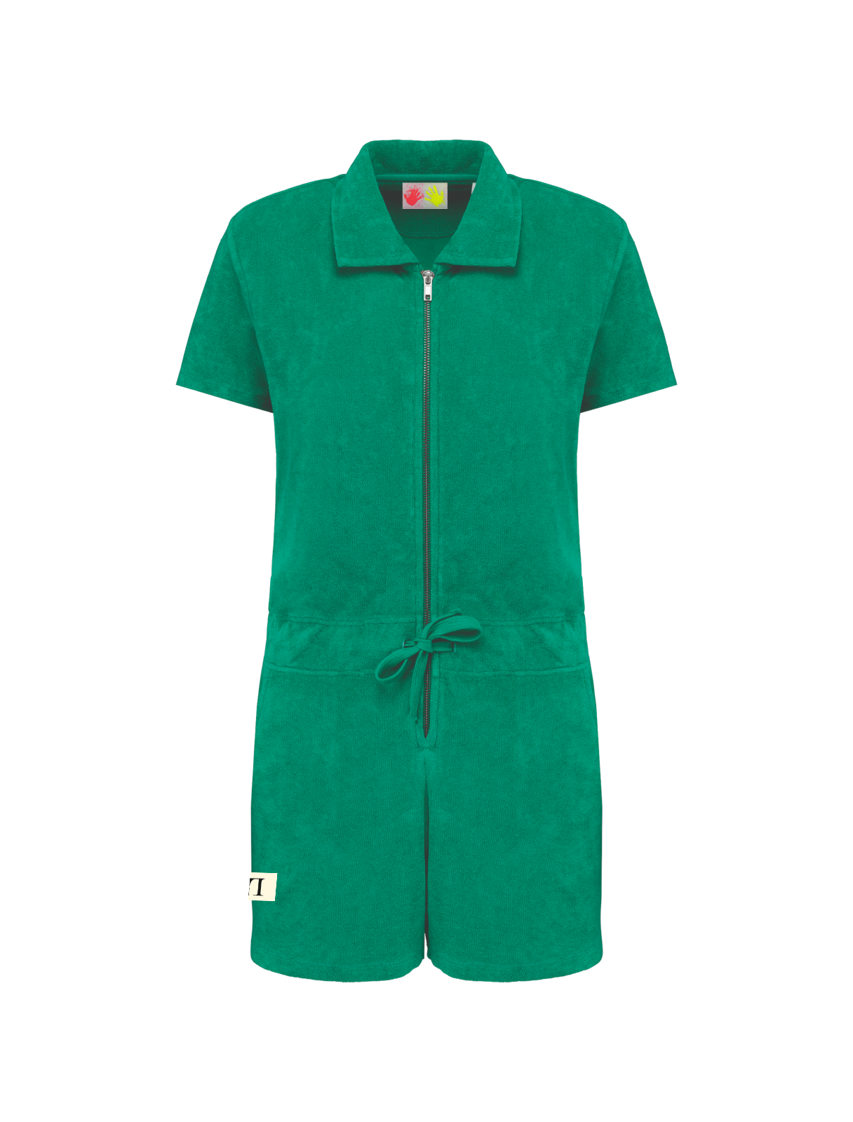 LL Terry Towel Overall green