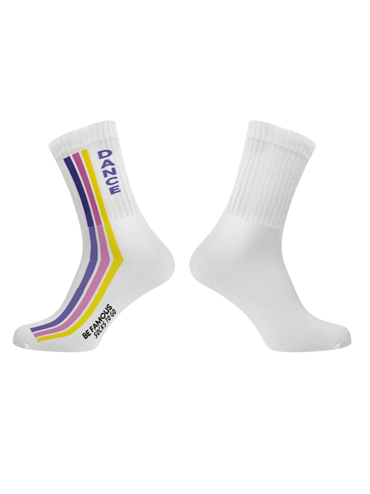Be Famous Socks to go Statement Socken DANCE
