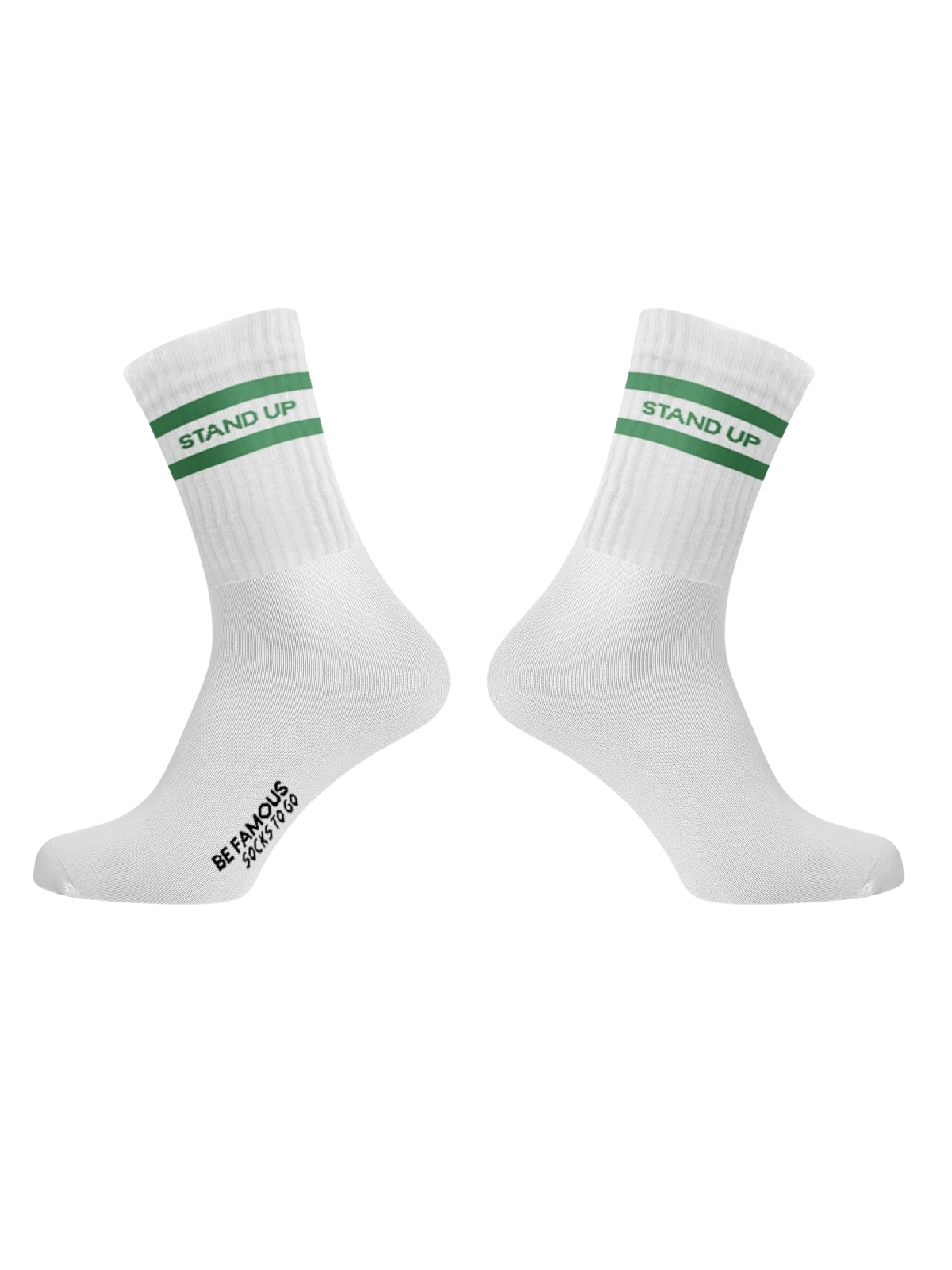 Be Famous Socks to go Statement Socken STAND UP