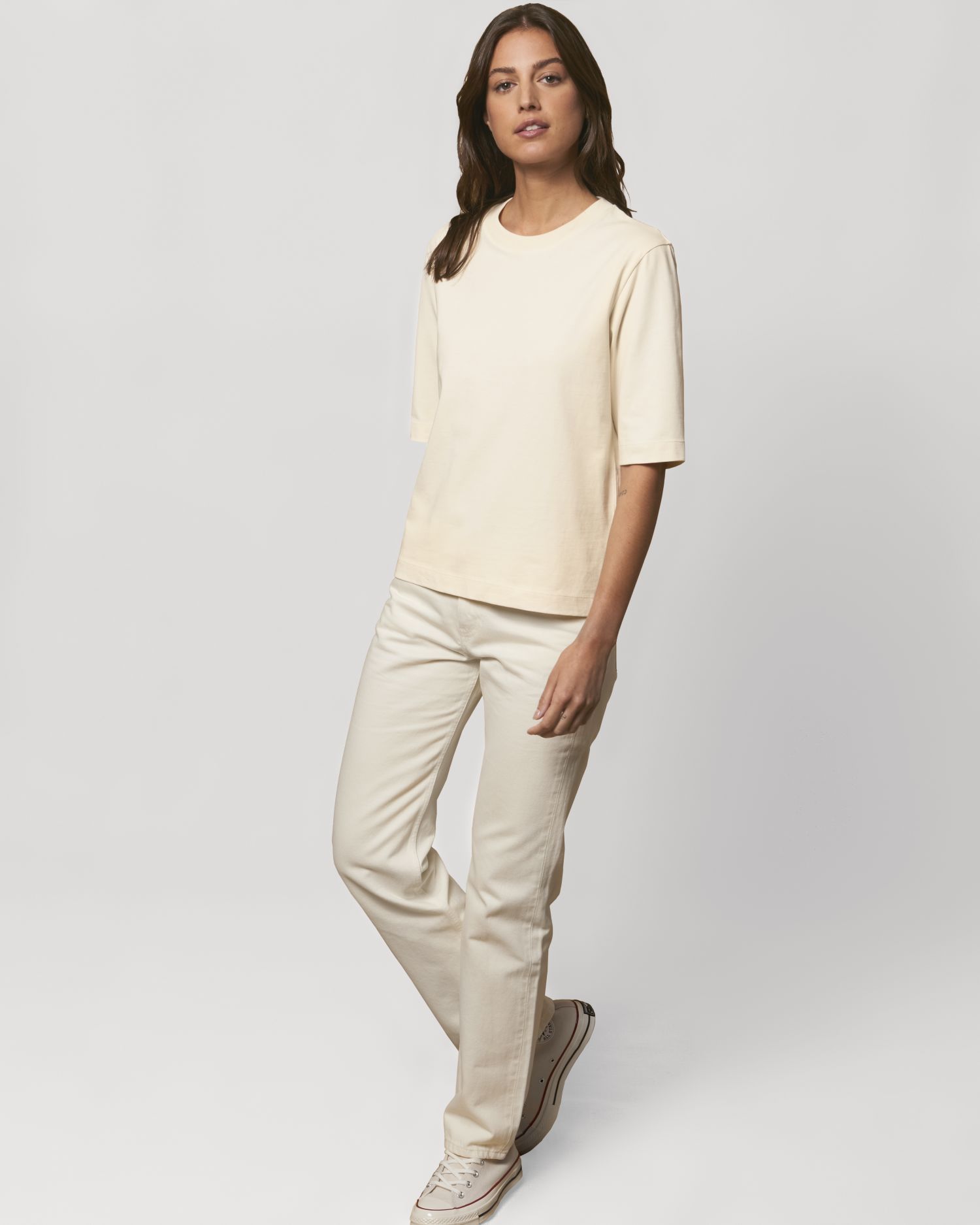 Be Famous Women Heavy Boxy tee-shirt