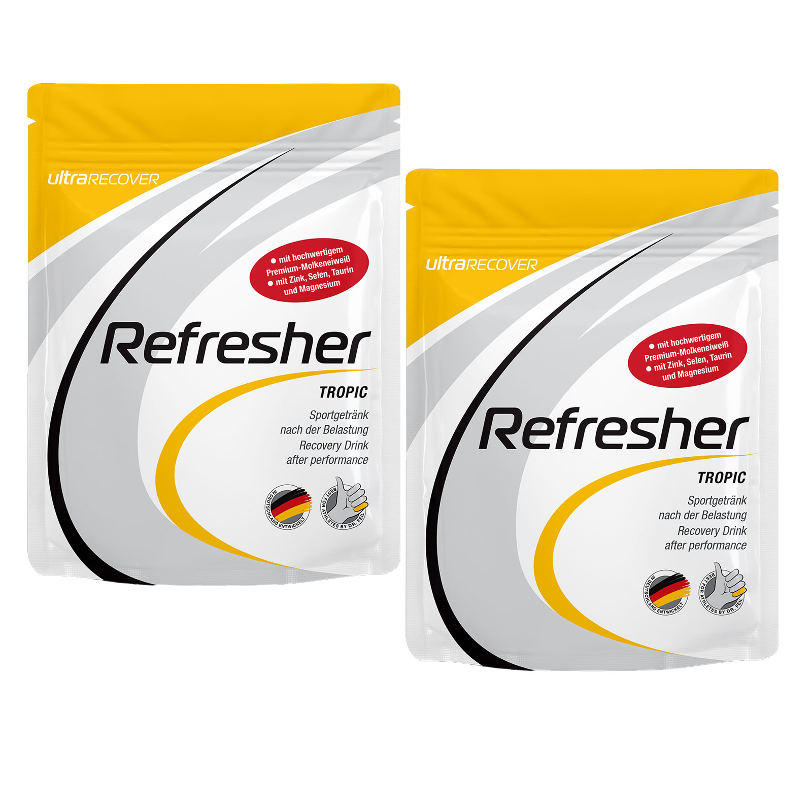 Ultra SPORTS ultraRECOVER Refresher Beutel 2x 500g