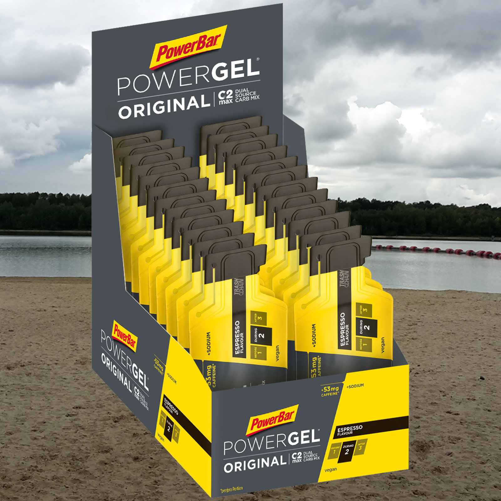 PowerBar GEL 24 Tütchen a 41g Espresso.