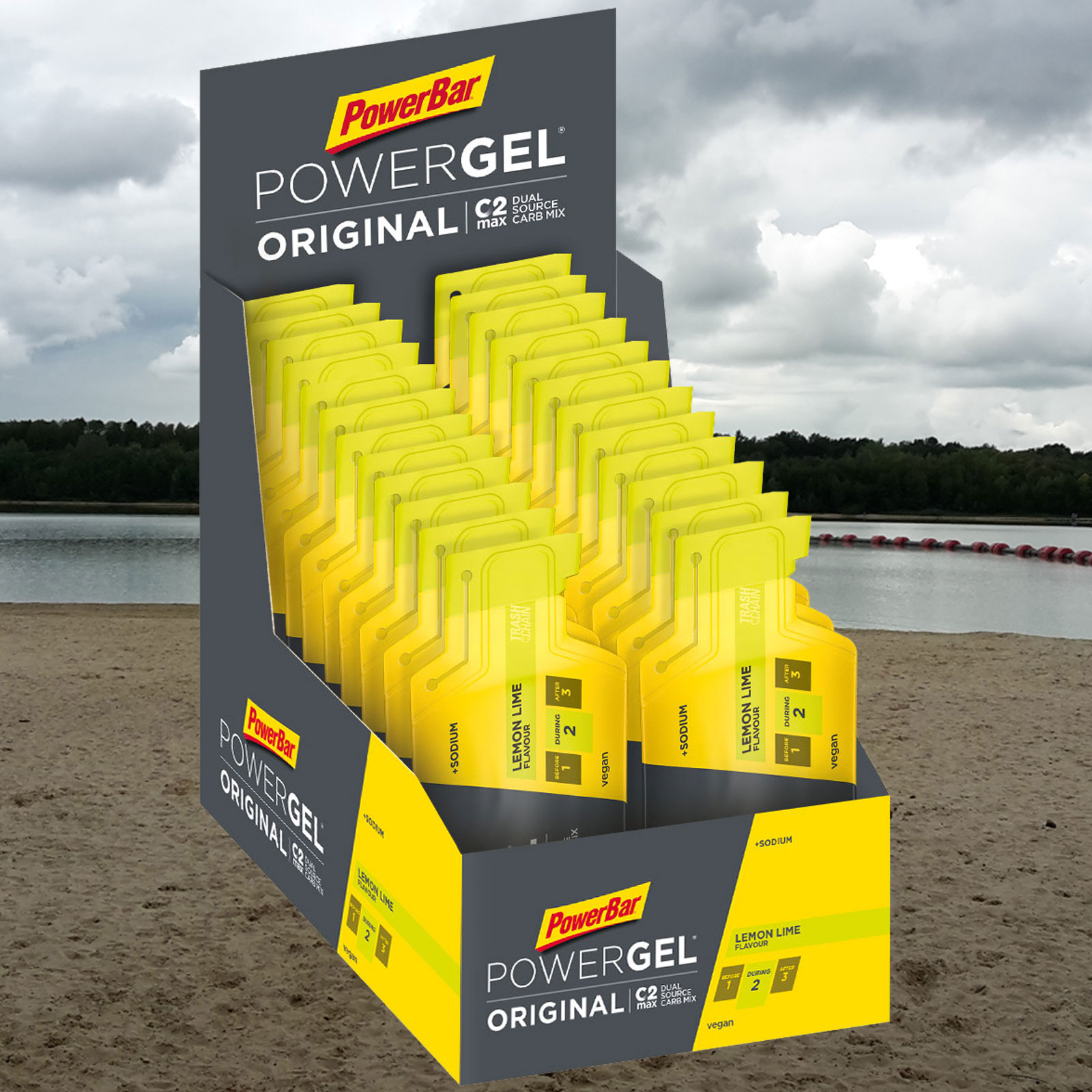 PowerBar GEL 24 Tütchen a 41g Lemon | Zitrone