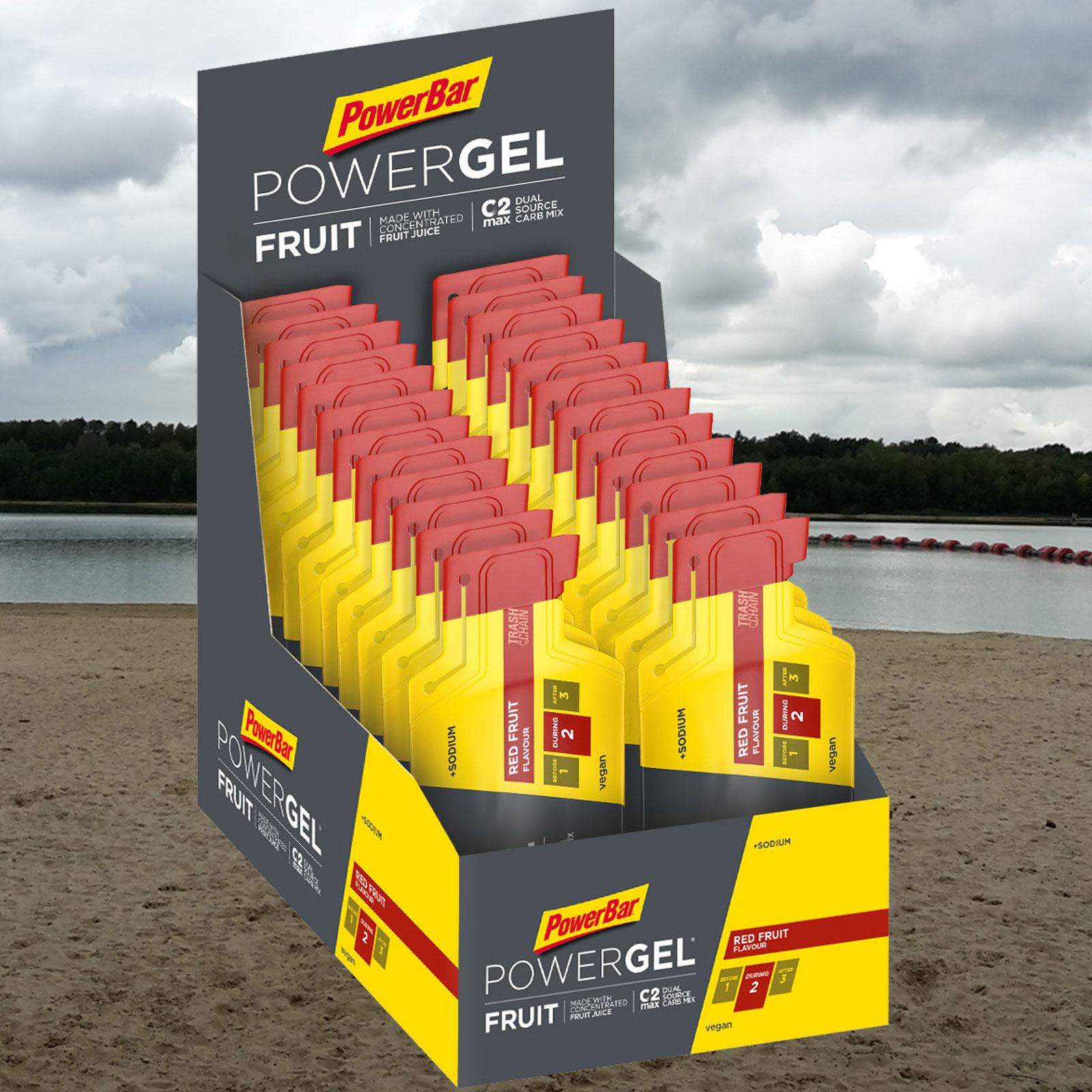 PowerBar GEL 24 Tütchen a 41g Red Fruit