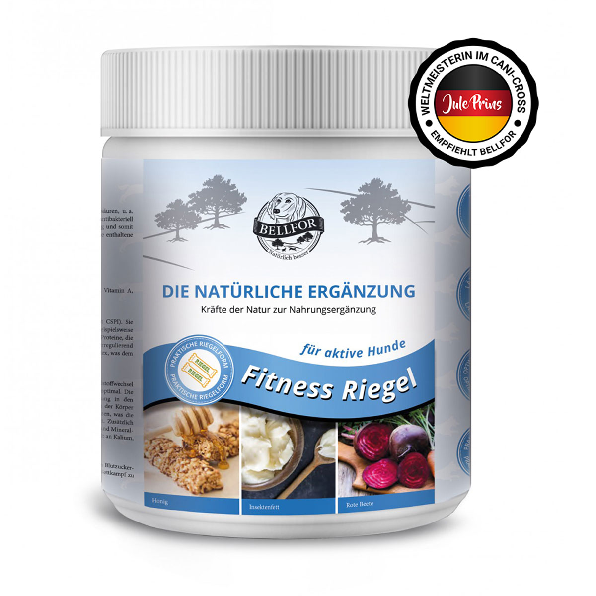 Bellfor Fitness Riegel - Hundefutter 400g | 28469 für sportlich, aktive Hunde