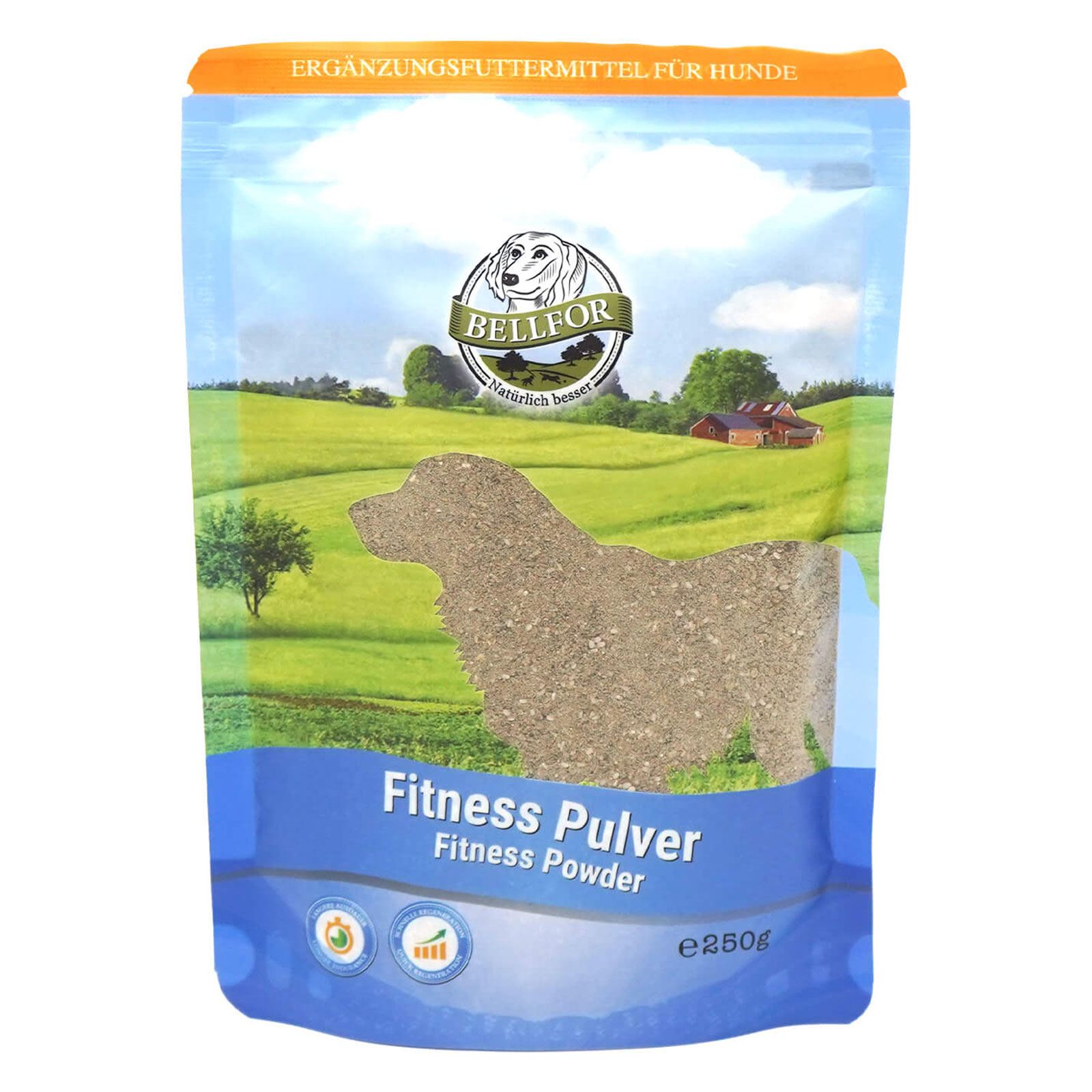 Bellfor Fitness Pulver für Sporthunde 250g | 28457 für sportlich, aktive Hunde