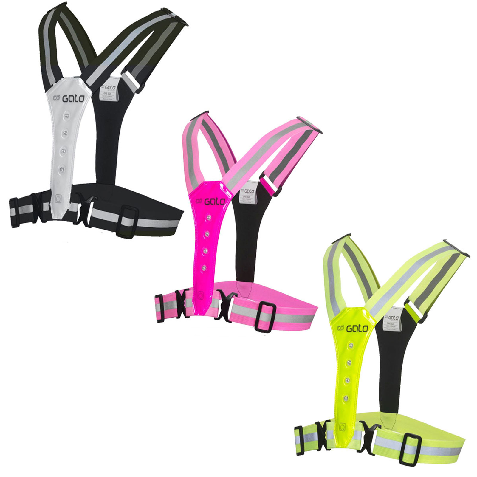 Gato LED Safer Sport Vest | Sicherheitsweste mit USB