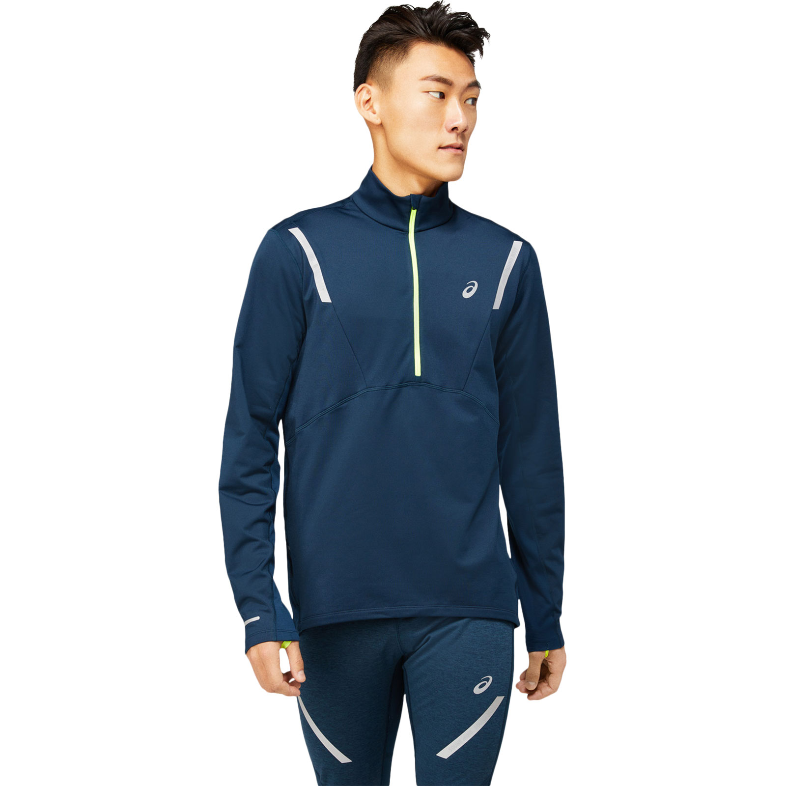 Asics LITE-SHOW 2 Winter 1/2 Zip Top Men | 2011C101-400