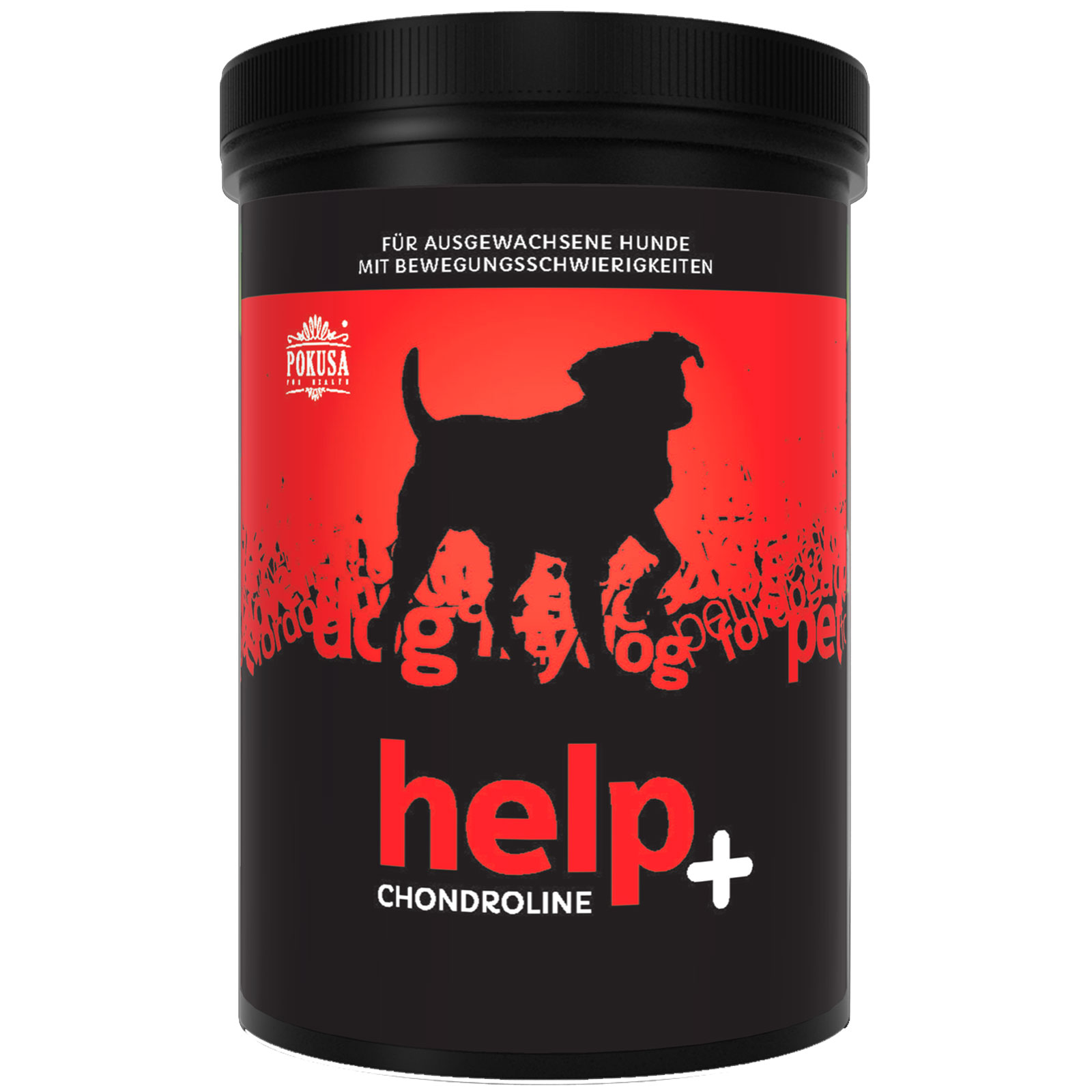 Pokusa ChondroLine HELP+ Gelenkunterstützung für Hunde | 350g