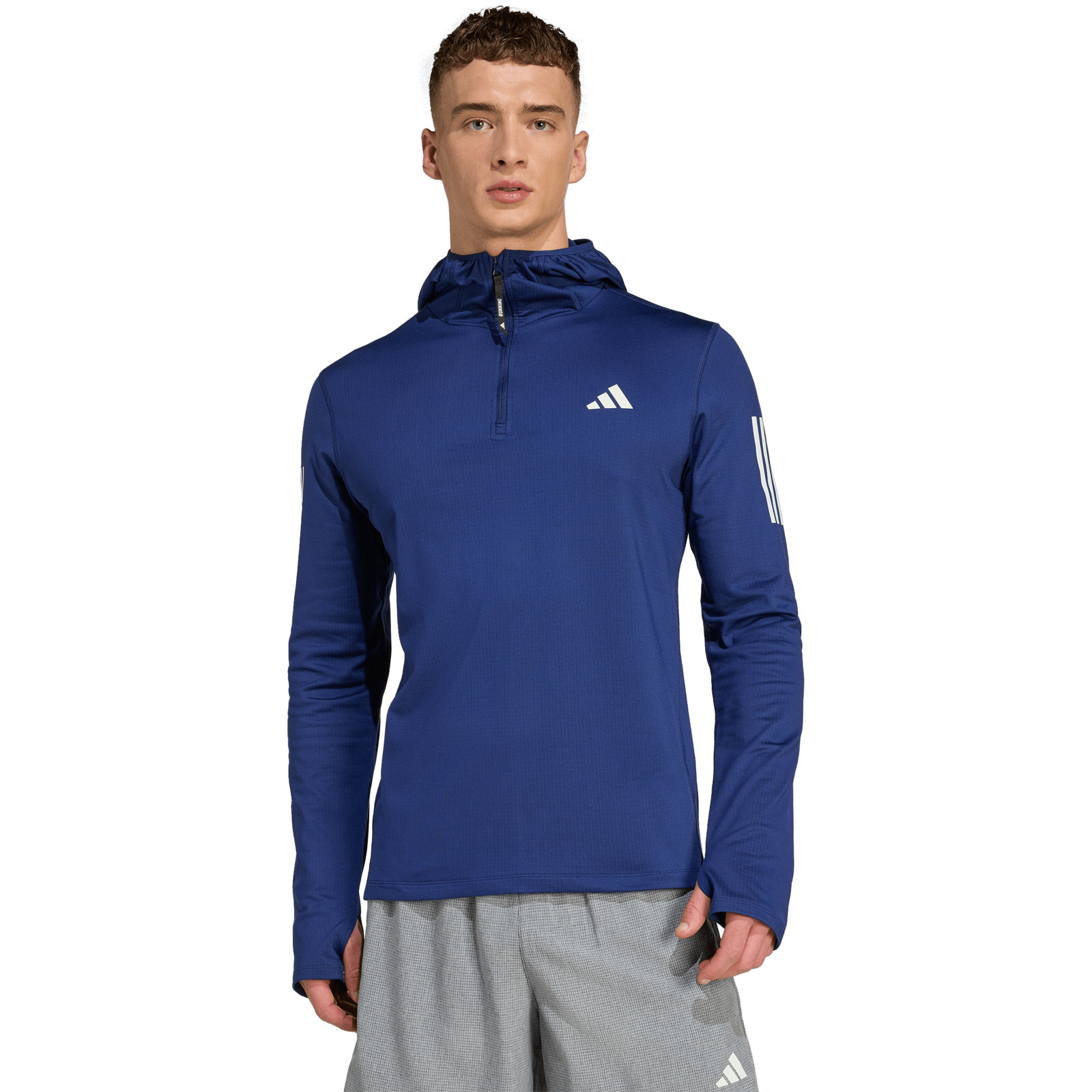 adidas Own The Run Base Half-Zip Mens | JW9656