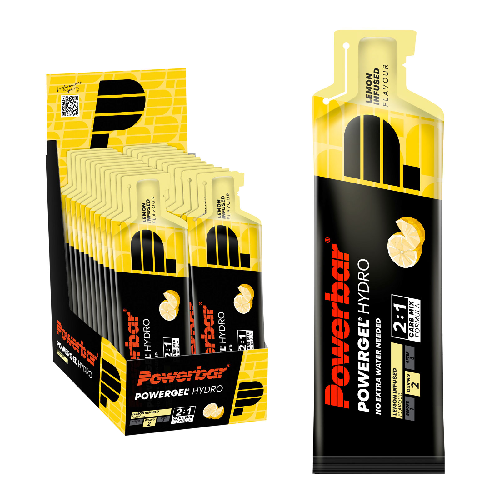 PowerBar GEL HYDRO 24x67ml Lemon Infused