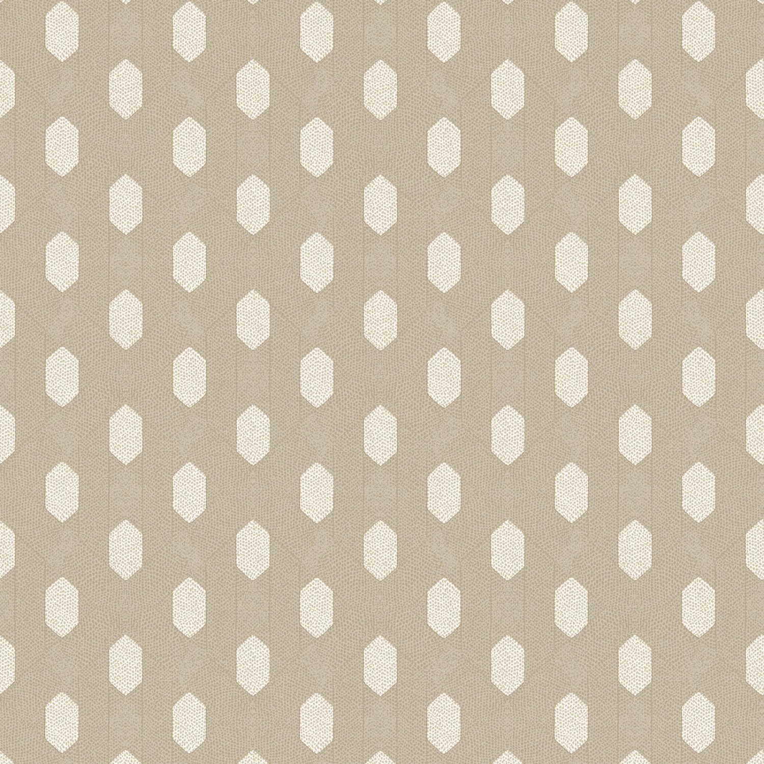 Bricoflor Moderne Tapete mit Struktur Effekt Creme Beige Vliestapete mit Geometrischem Muster Vinyl Tapete Ideal für Schlafzimmer und Wohnzimmer