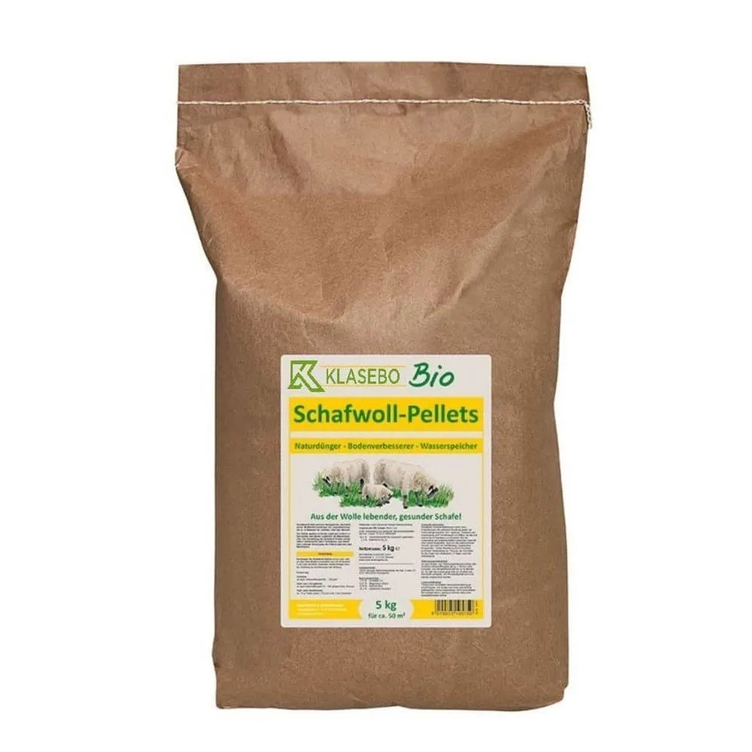 Klasebo Schafwollpellets Bio DüNger 5 Kg FüR Ca 50 100 M