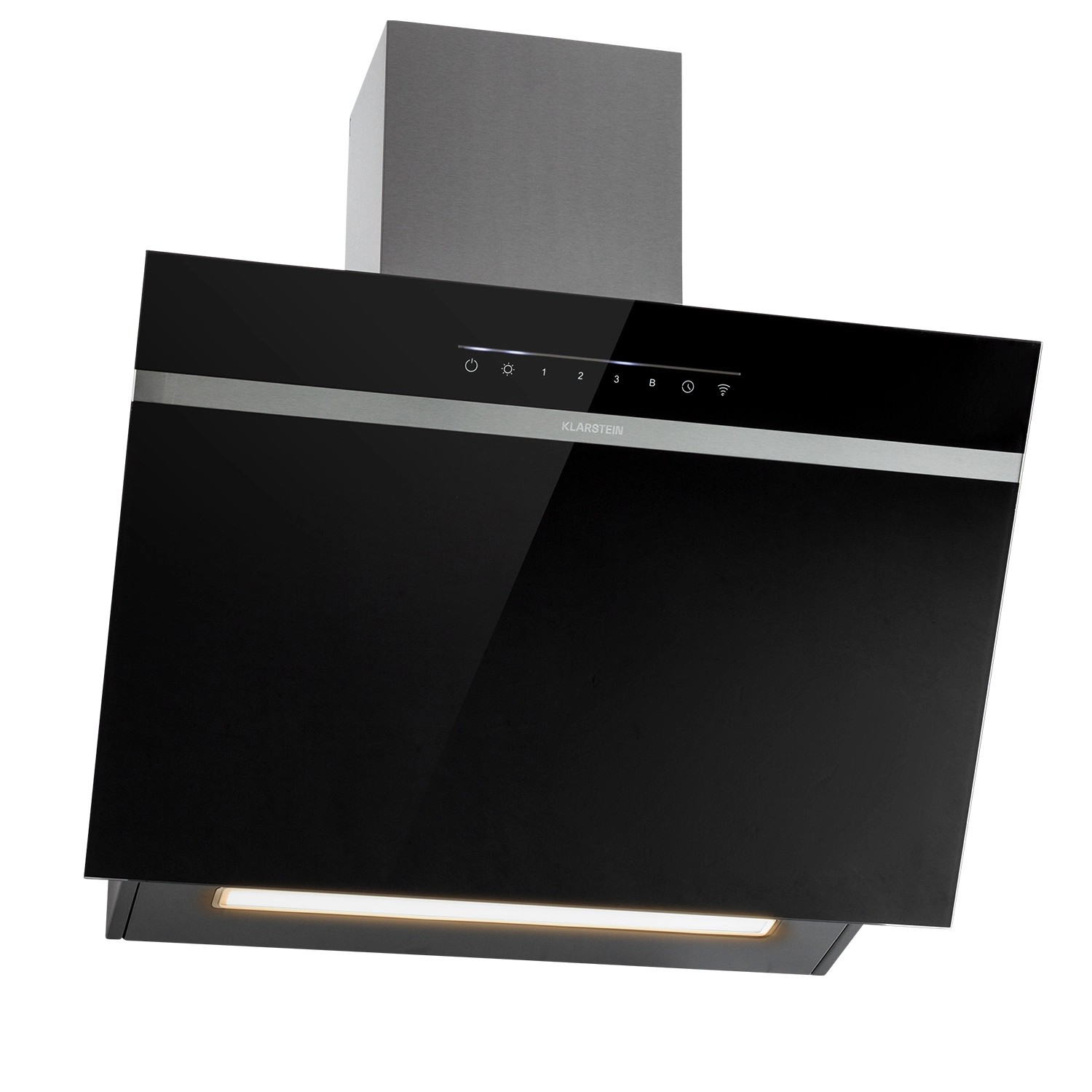 Klarstein Ava 60 Dunstabzugshaube 60cm Wandhaube WiFi A++ 515m³/h Touch