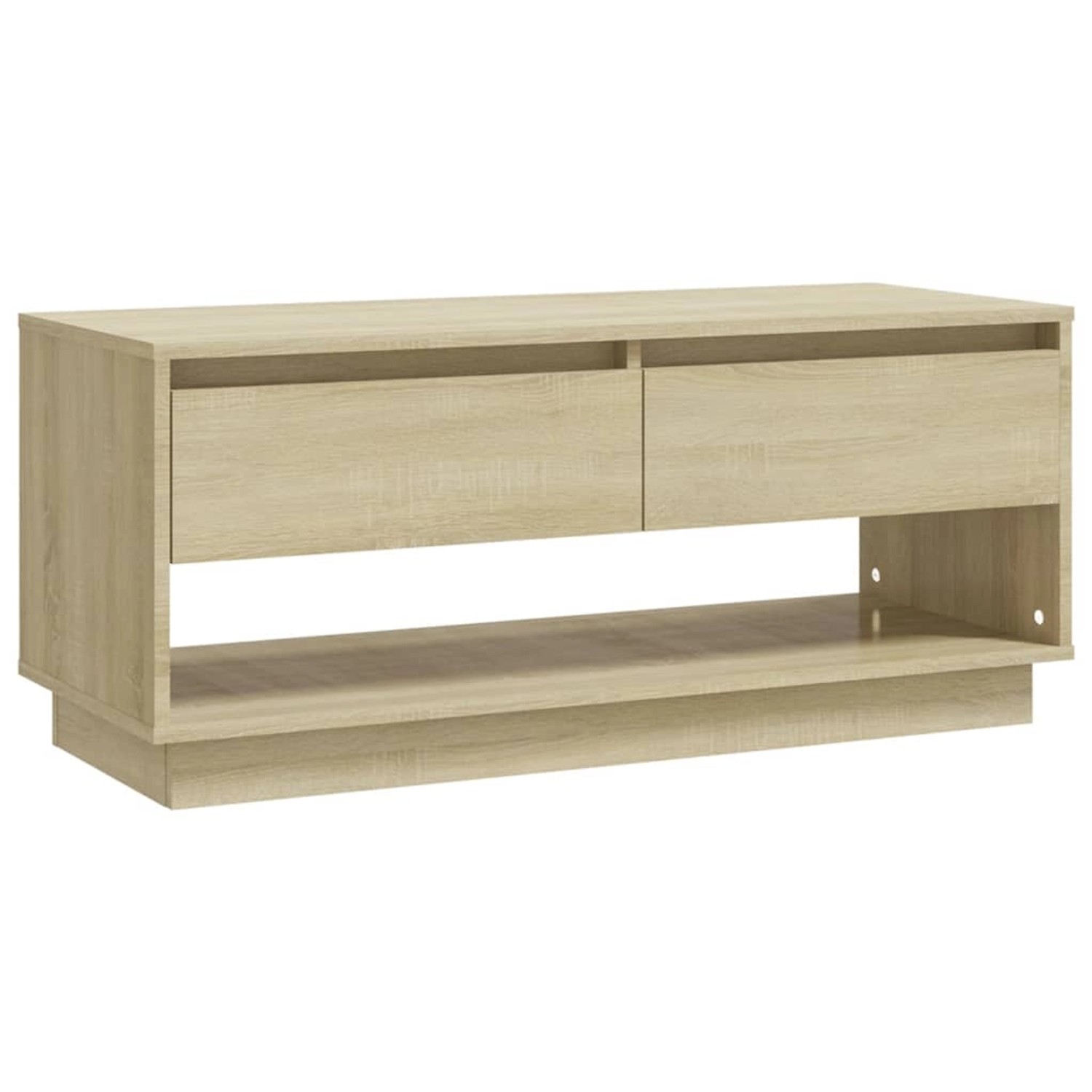 vidaXL TV-Schrank Sonoma-Eiche 102x41x44 cm Holzwerkstoff