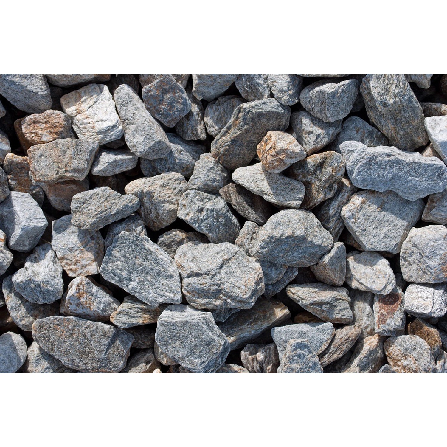 Gneisbruch Glimmer-Grau 25 - 50 mm 1000 kg Big-Bag
