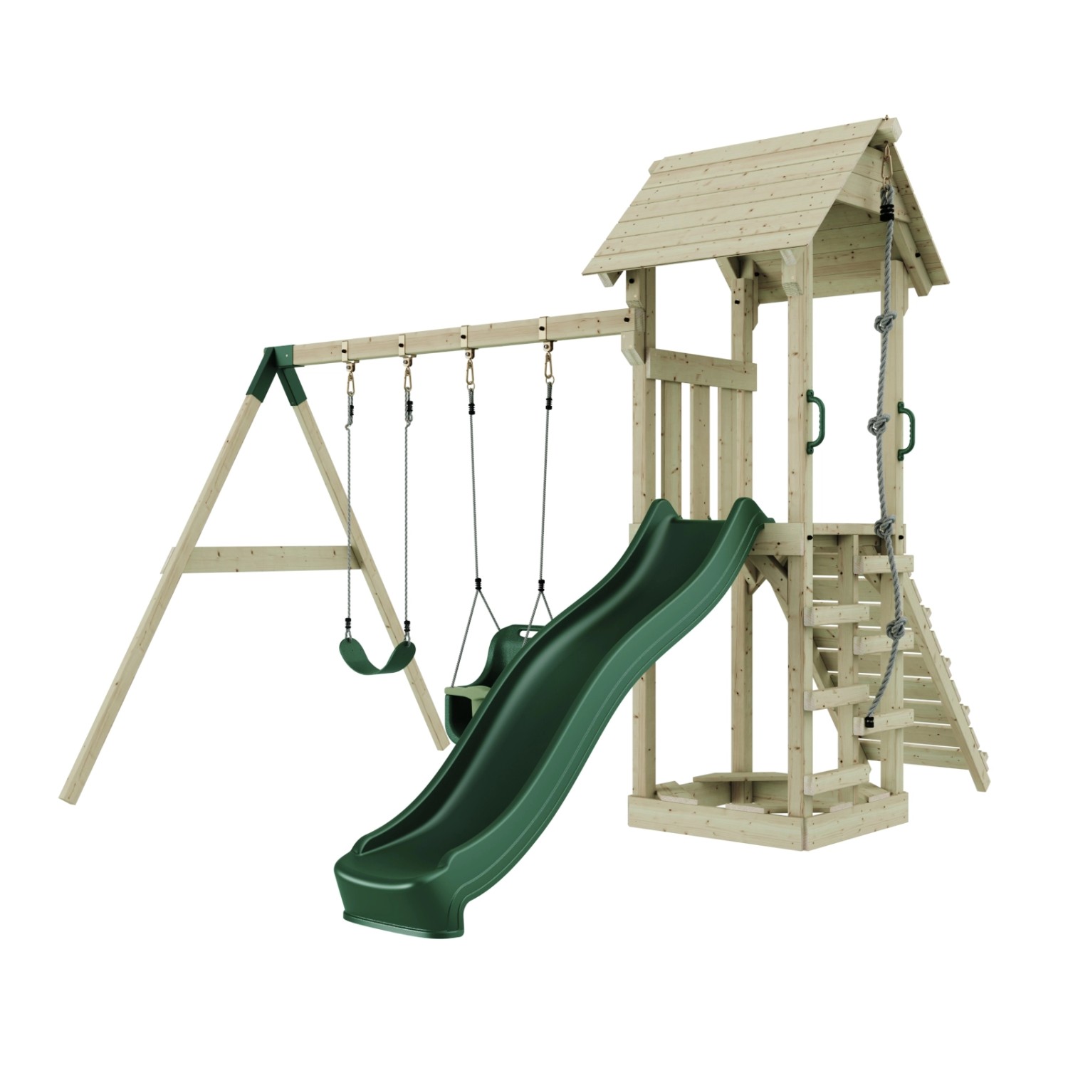 Babyschaukel Smaragdgrün