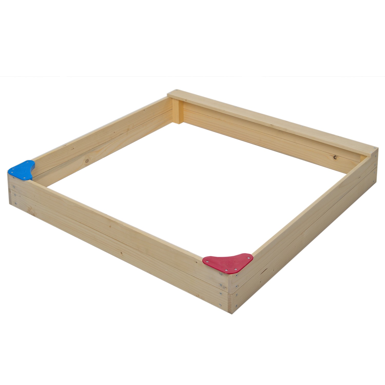 Gaspo Sandkasten Flipper 101 cm x 98 cm Natur Pur