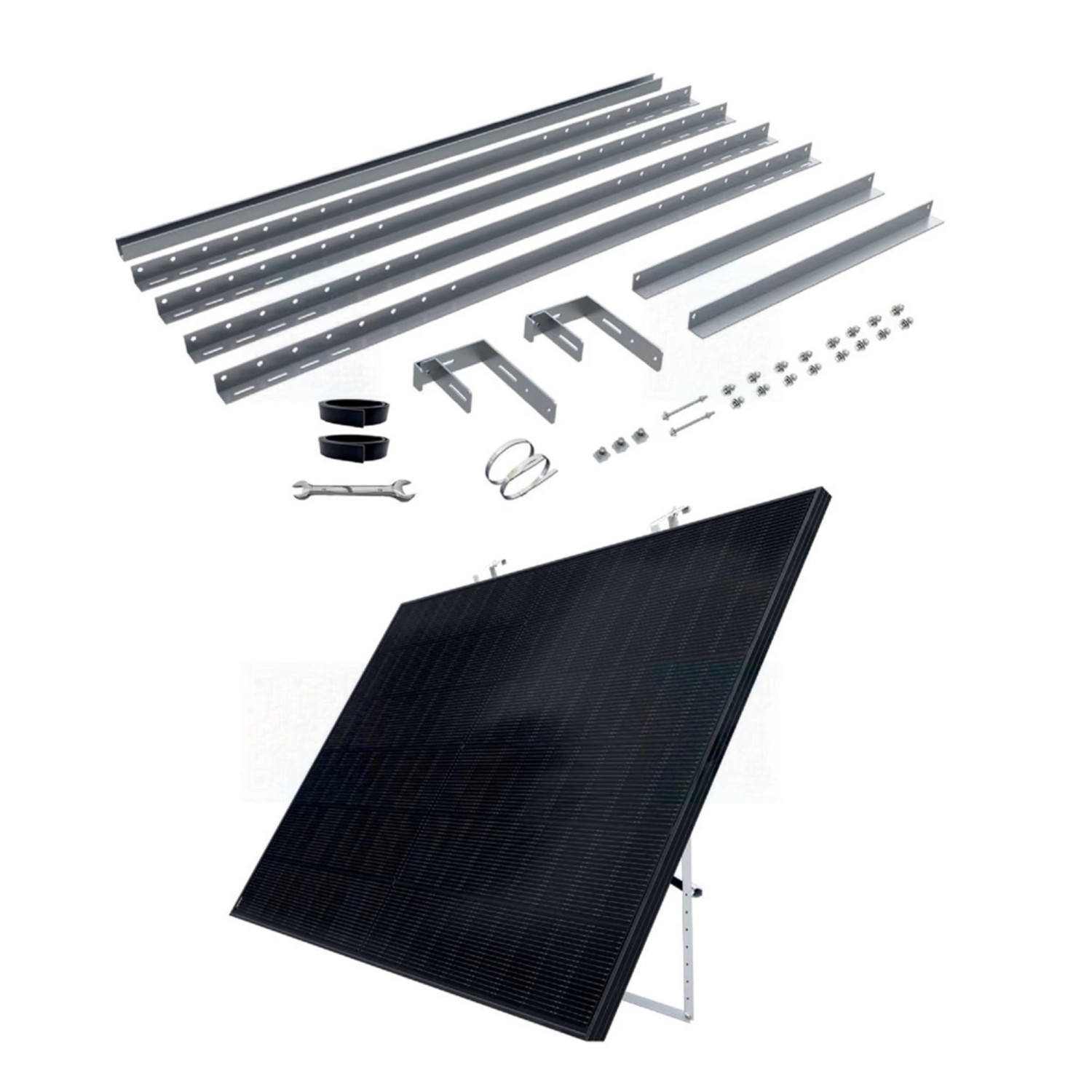 Haier Balkonkraftwerk-Halterung MK-B für Solaranlagen 114 cm x 13 cm x 5 cm