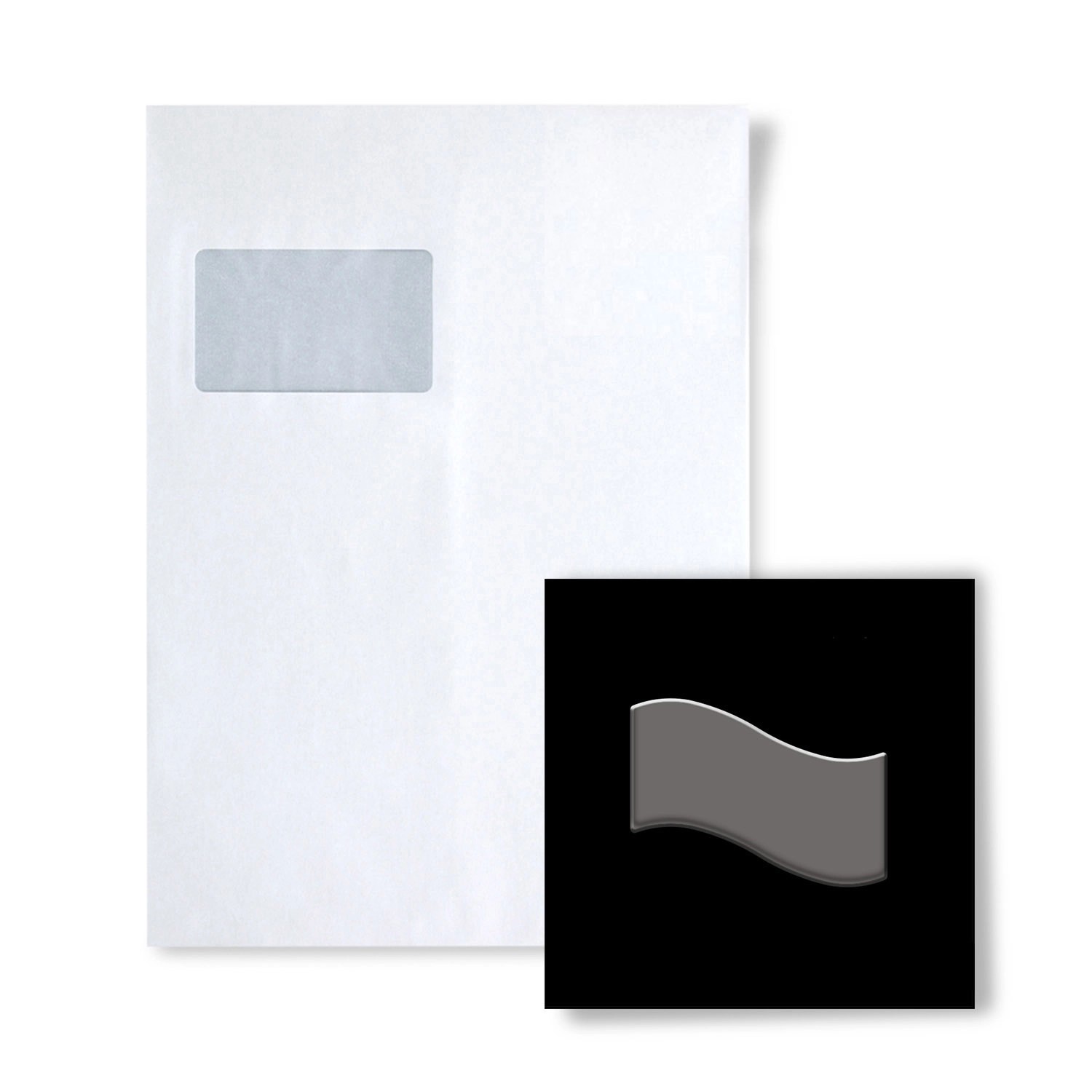 ALLOY Mosaik MUSTER S-Flux-Ti-SM Flux Titan Smoke Hochglänzend