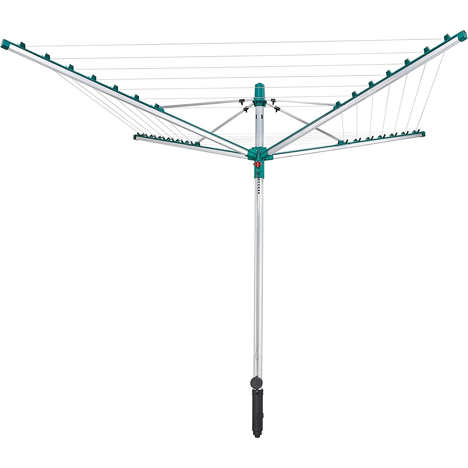 Leifheit Wäschespinne Linomatic V 40m Leine Wäscheständer höhenverstellbar