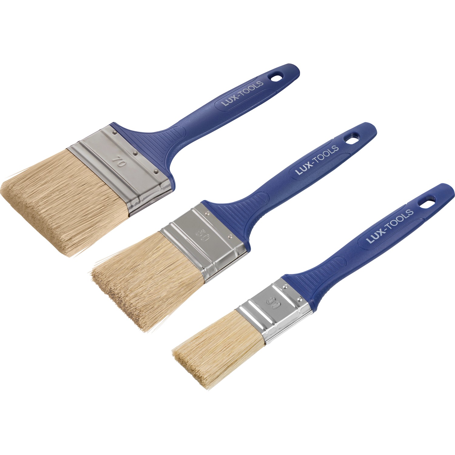 LUX Flachpinsel Set 3 Stück