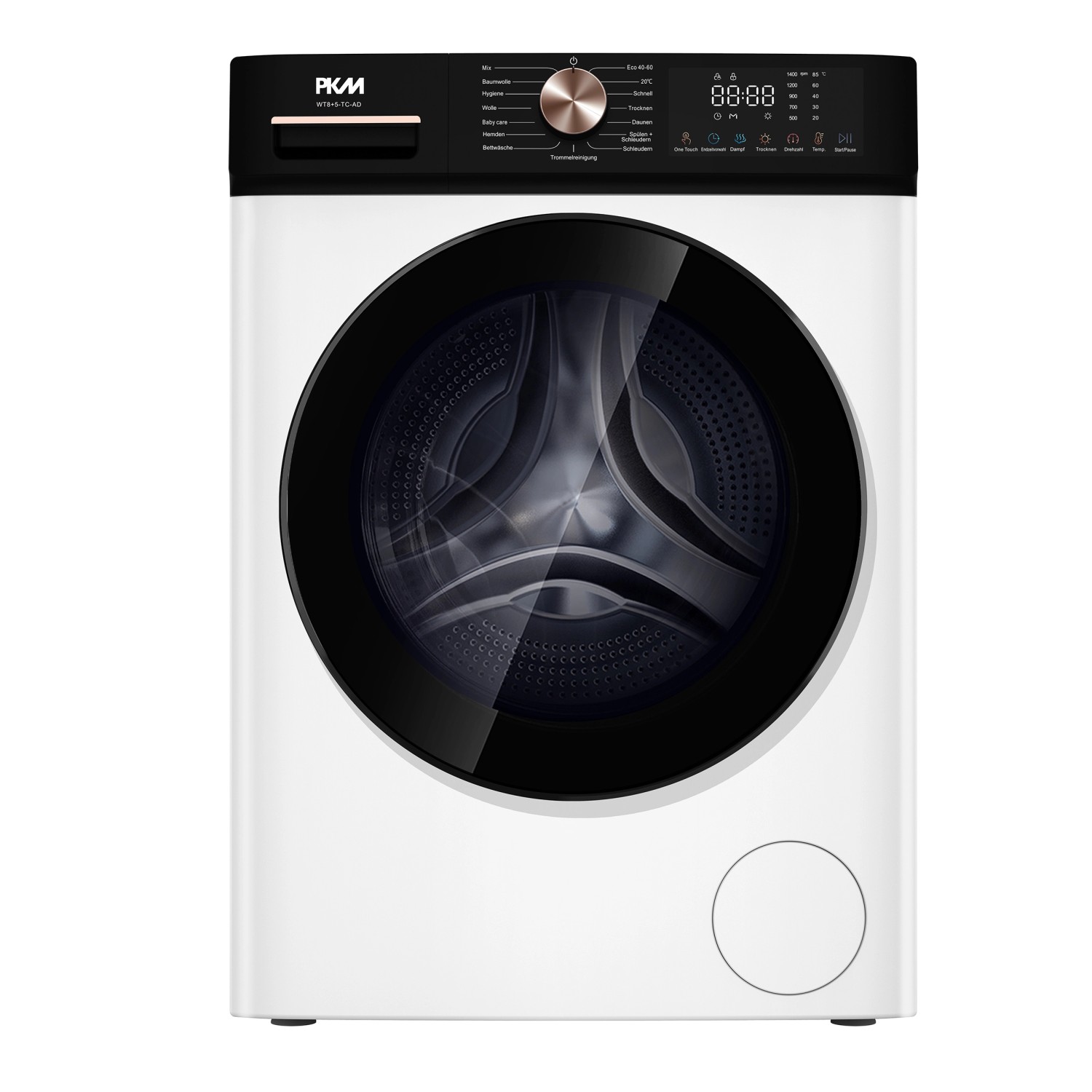 PKM Waschtrockner WT8+5-TC-AD Weiß