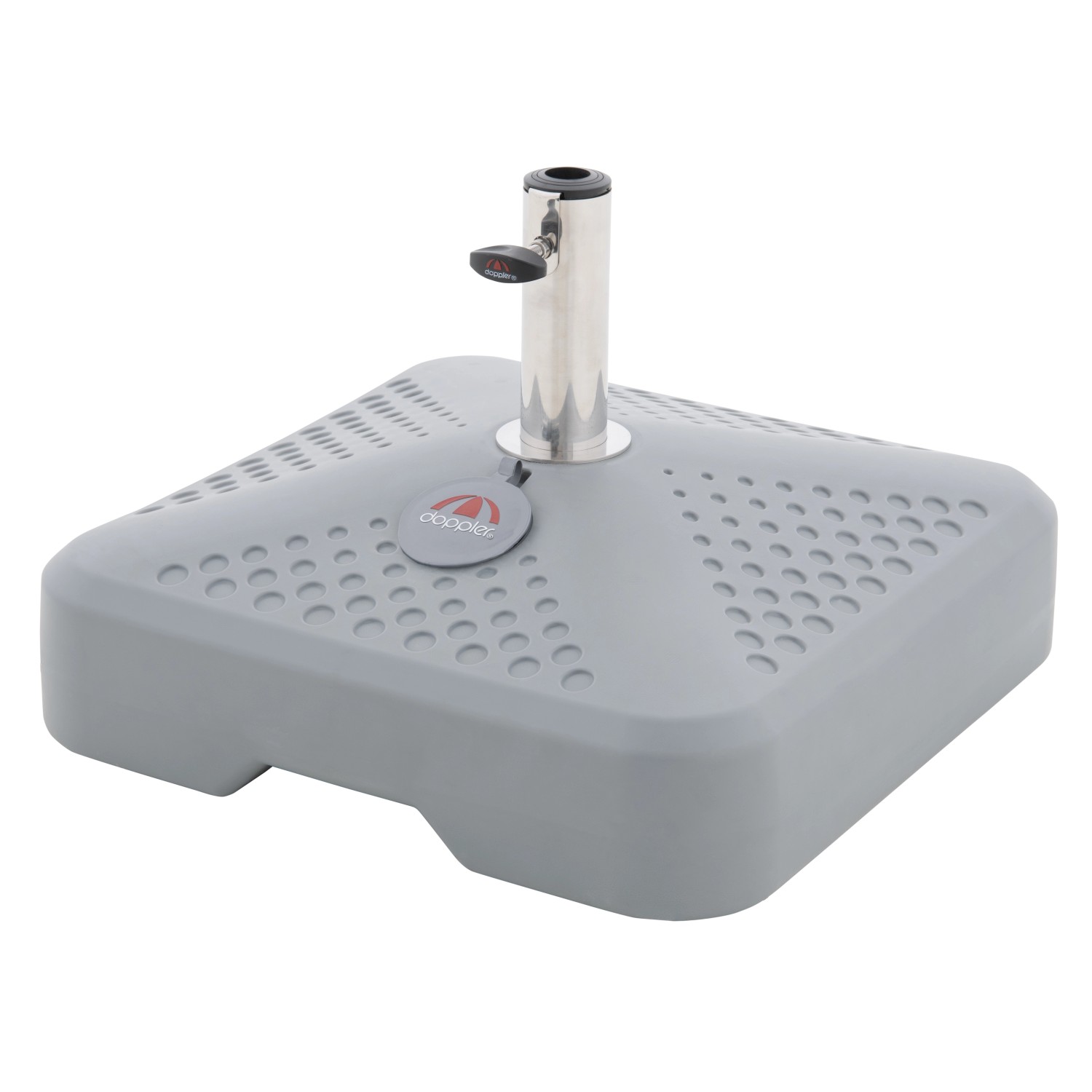 Doppler Füllsockel Active Fill-It Sonnenschirmständer 3-in-1 Grau 25 l