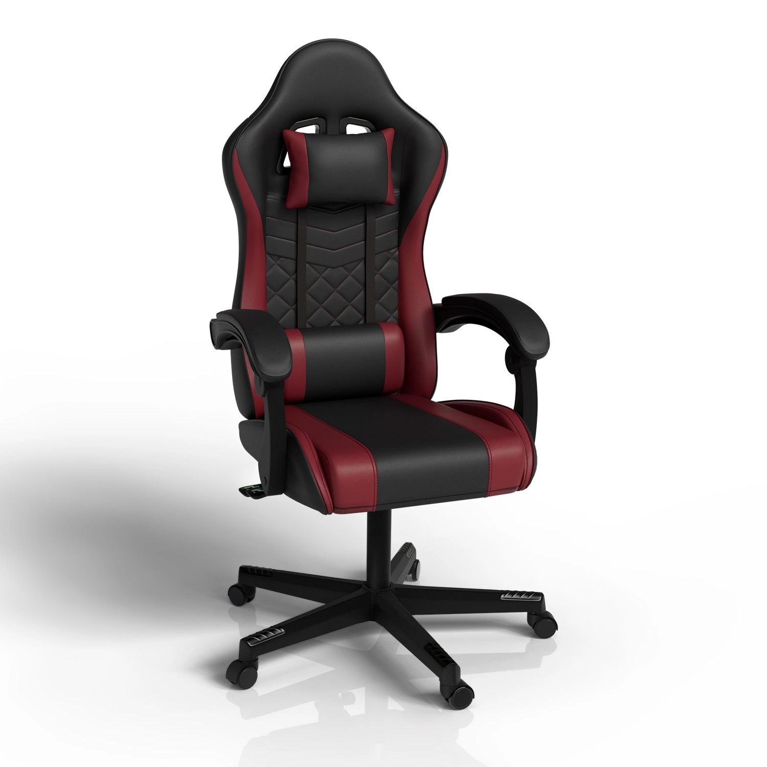 Juskys Gamingstuhl HyperSeat Schwarz/Bordeaux