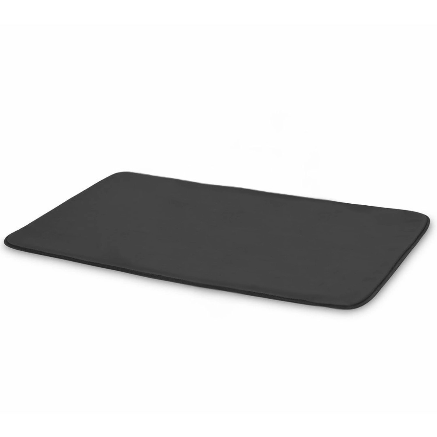 Knuffelwuff Hundematte Cheyenne Kunstleder L 95 x 60cm Schwarz