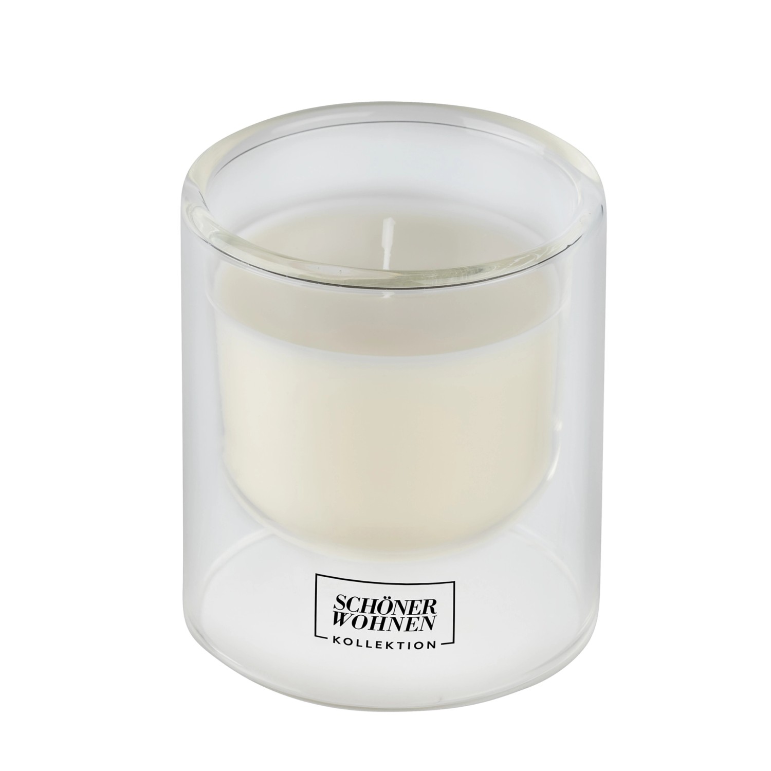 Schöner Wohnen Duftkerze S Lemongrass im Glas Klar Ø 7,5 cm x 8,5 cm