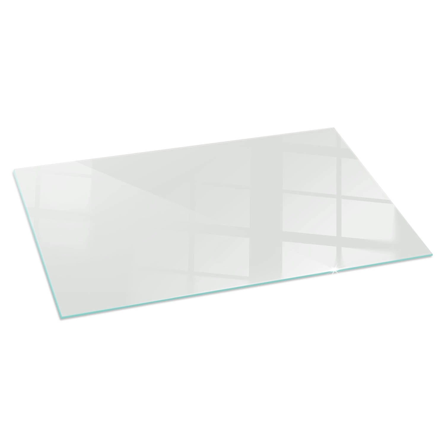 Tulup Glasplatte für Kamin Grau Glas unter Kamin Rechteck 140x70 cm Grau Glasplatte für Kamin Glasplatte unter Kamin