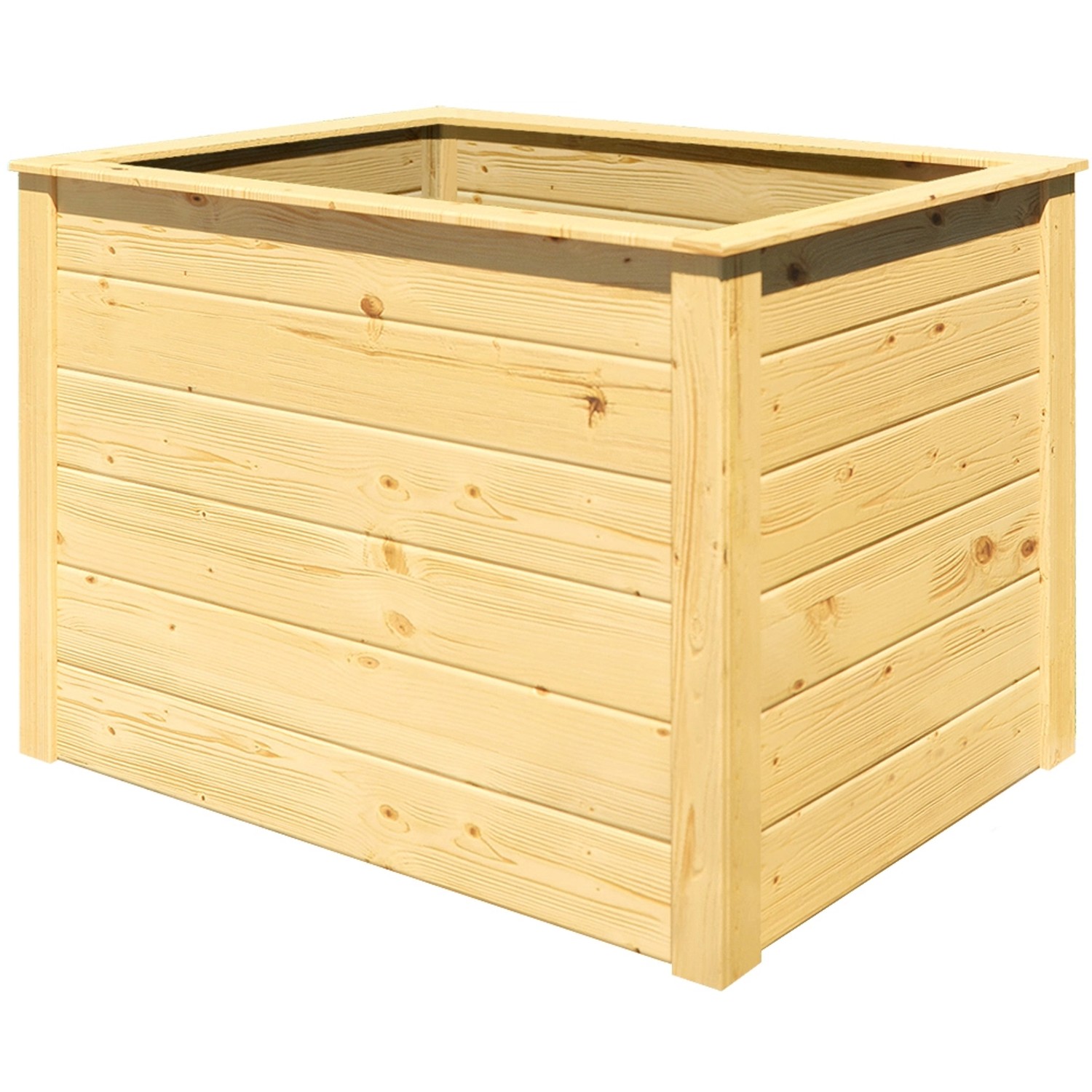 Weka Hochbeet-Element-Modular  100 cm x 69 cm x 71 cm Natur