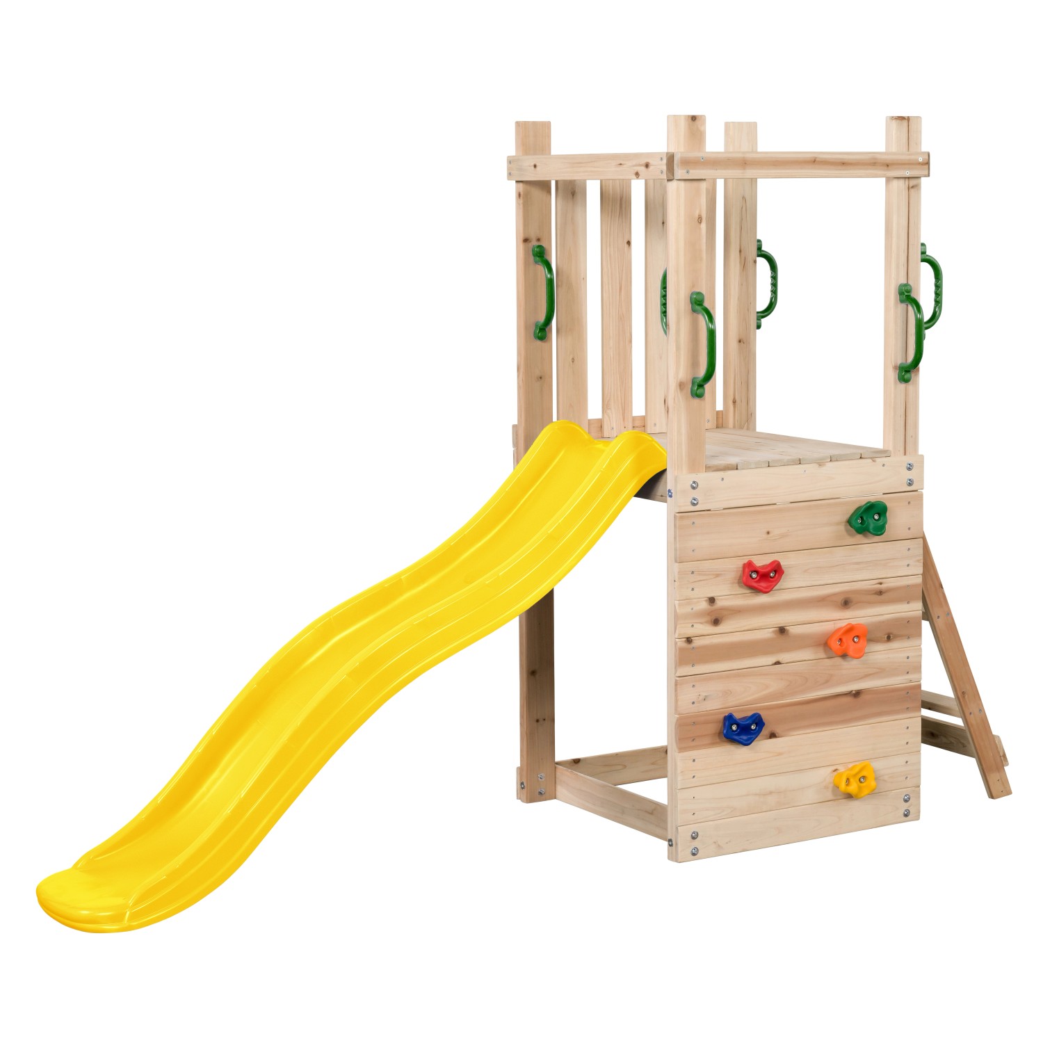 Swing King Spielturm Mari 168 cm x 73 cm 245 cm Gelb FSC®
