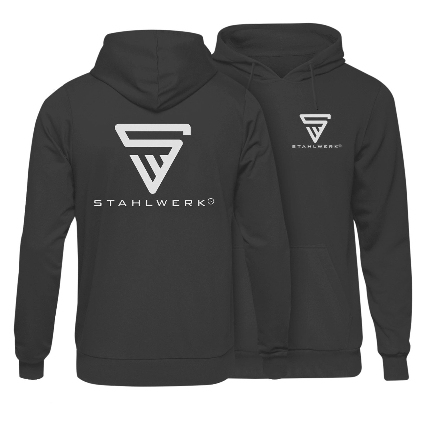 STAHLWERK Hoodie Größe: M 100% Baumwolle Merchandise Fanartikel Pullover