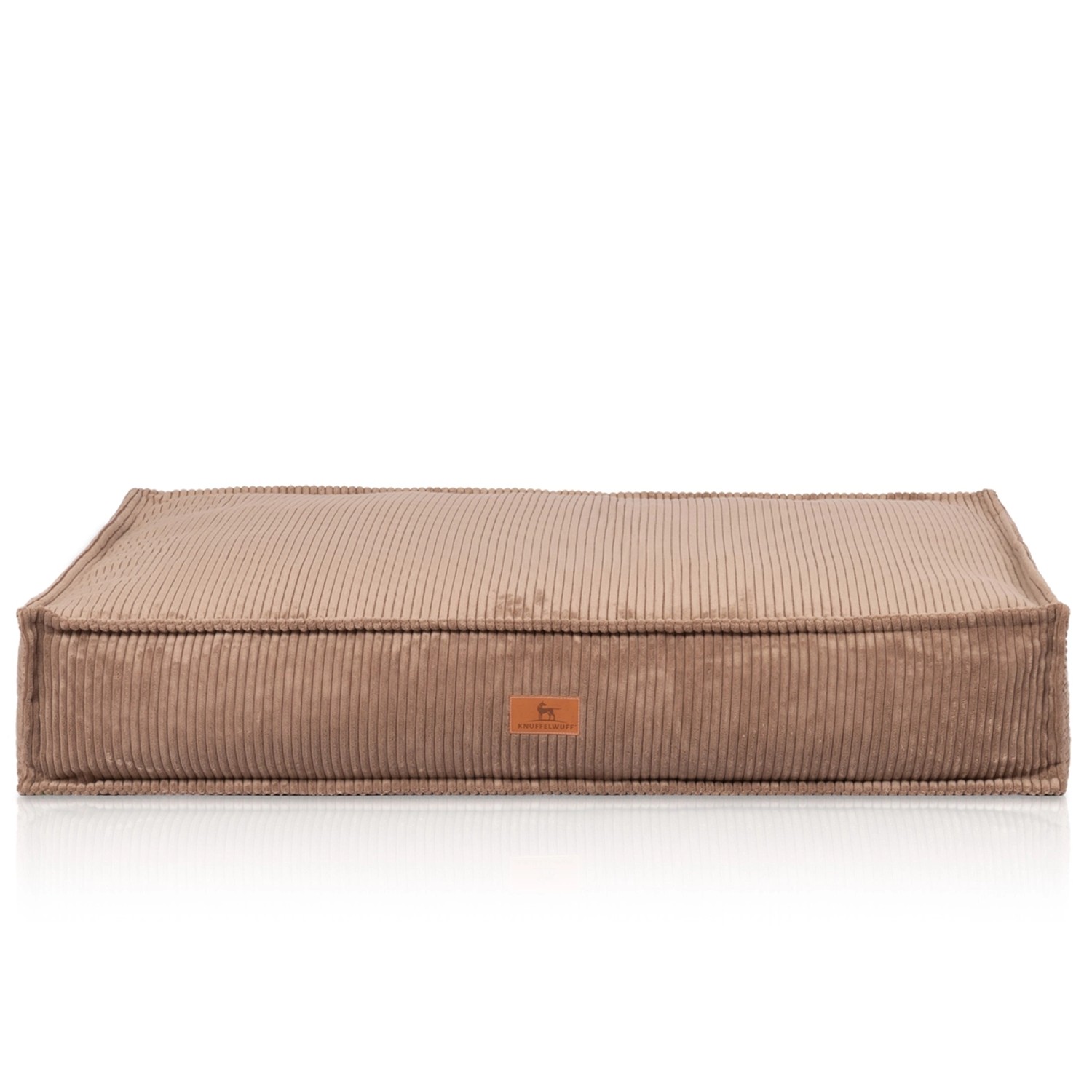Knuffelwuff Hundekissen Lesedi Cord 80x60cm Braun
