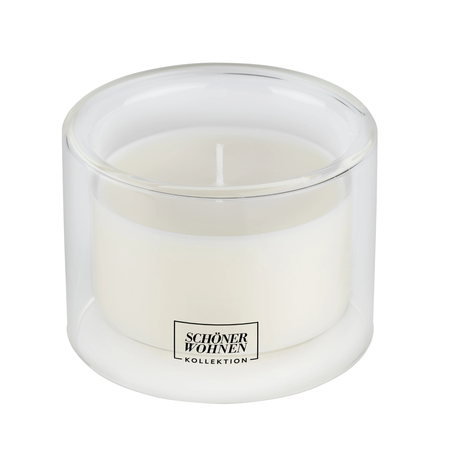 Schöner Wohnen Duftkerze M Lemongrass im Glas Klar Ø 9,5 cm x 7 cm