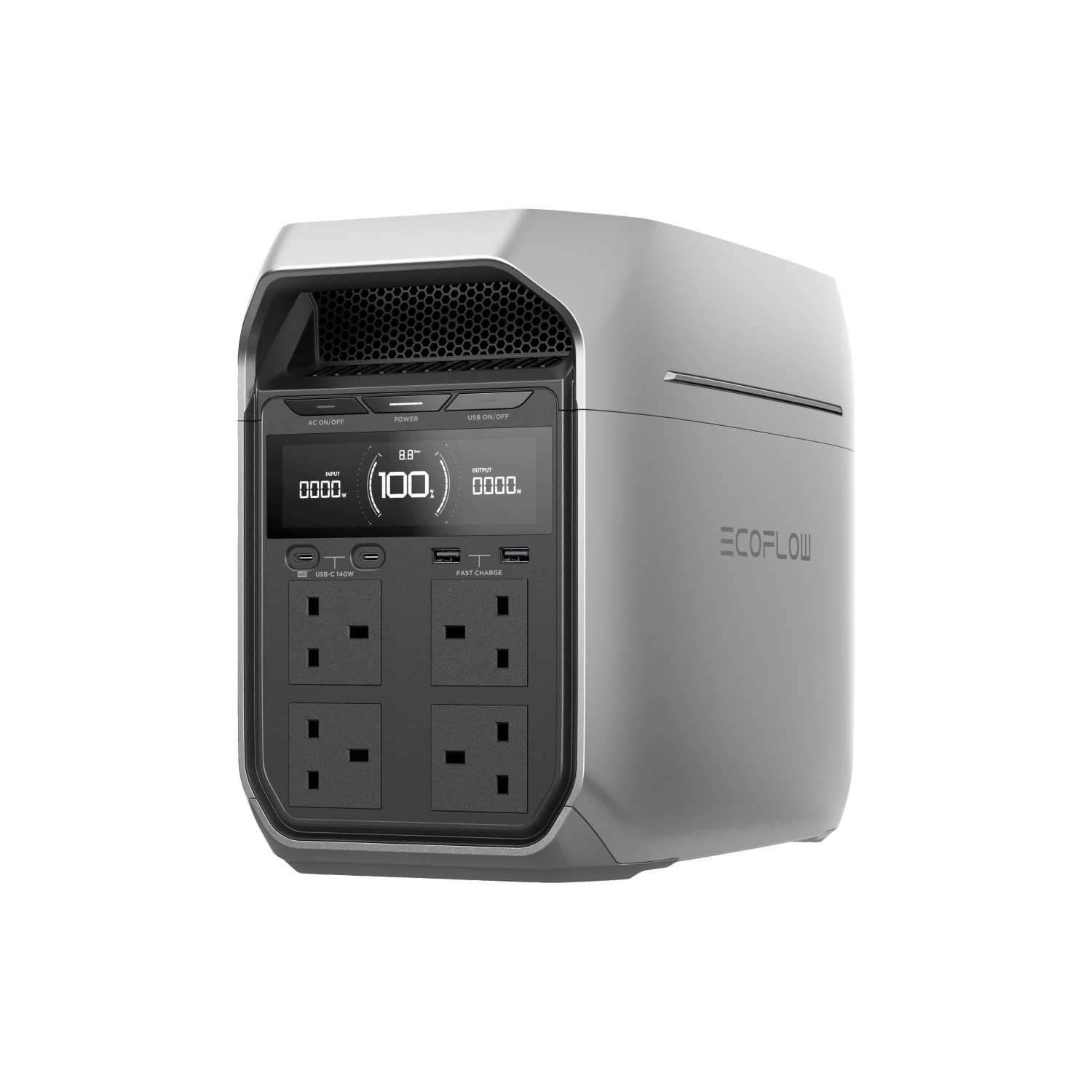 Ecoflow Powerstation Delta 3 Plus Grau 1024 Wh